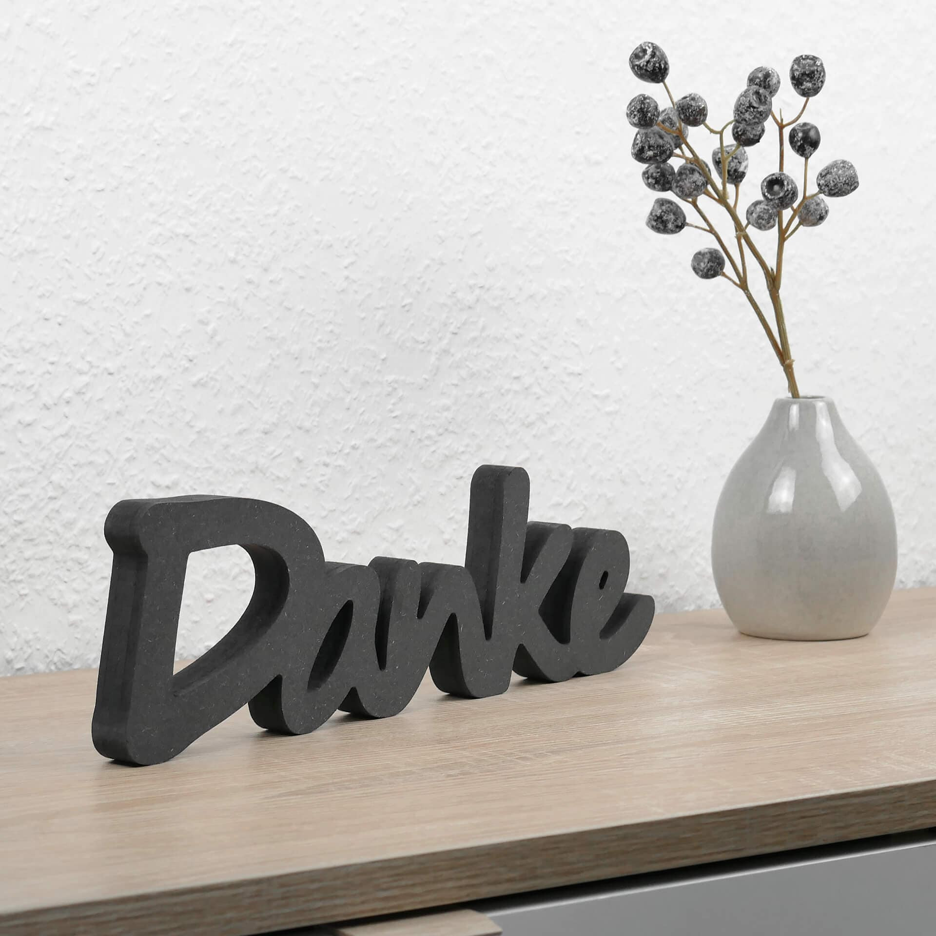MDF bogstaver - Danke