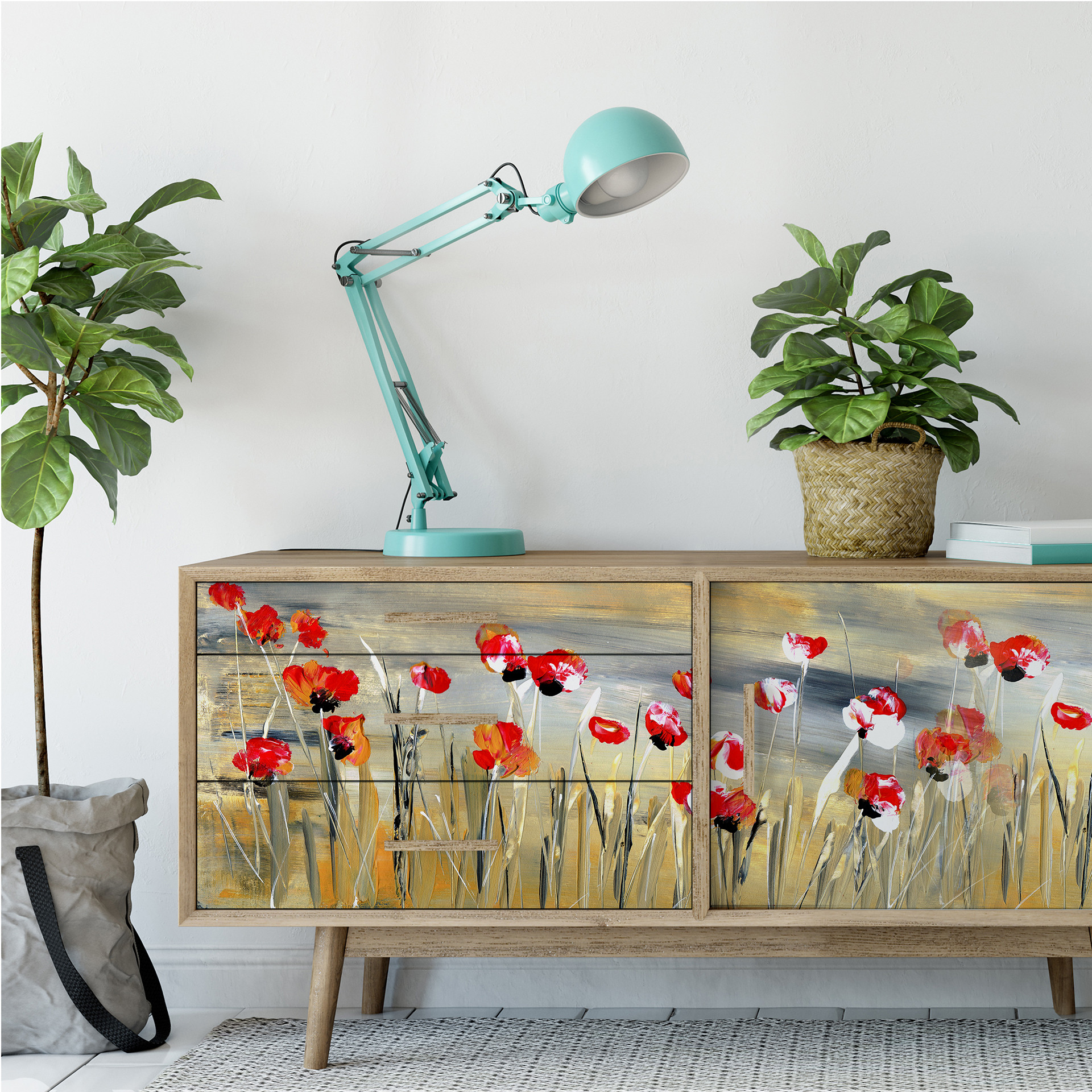 Wallprint W - Niksic - Blumenwiese - Panorama