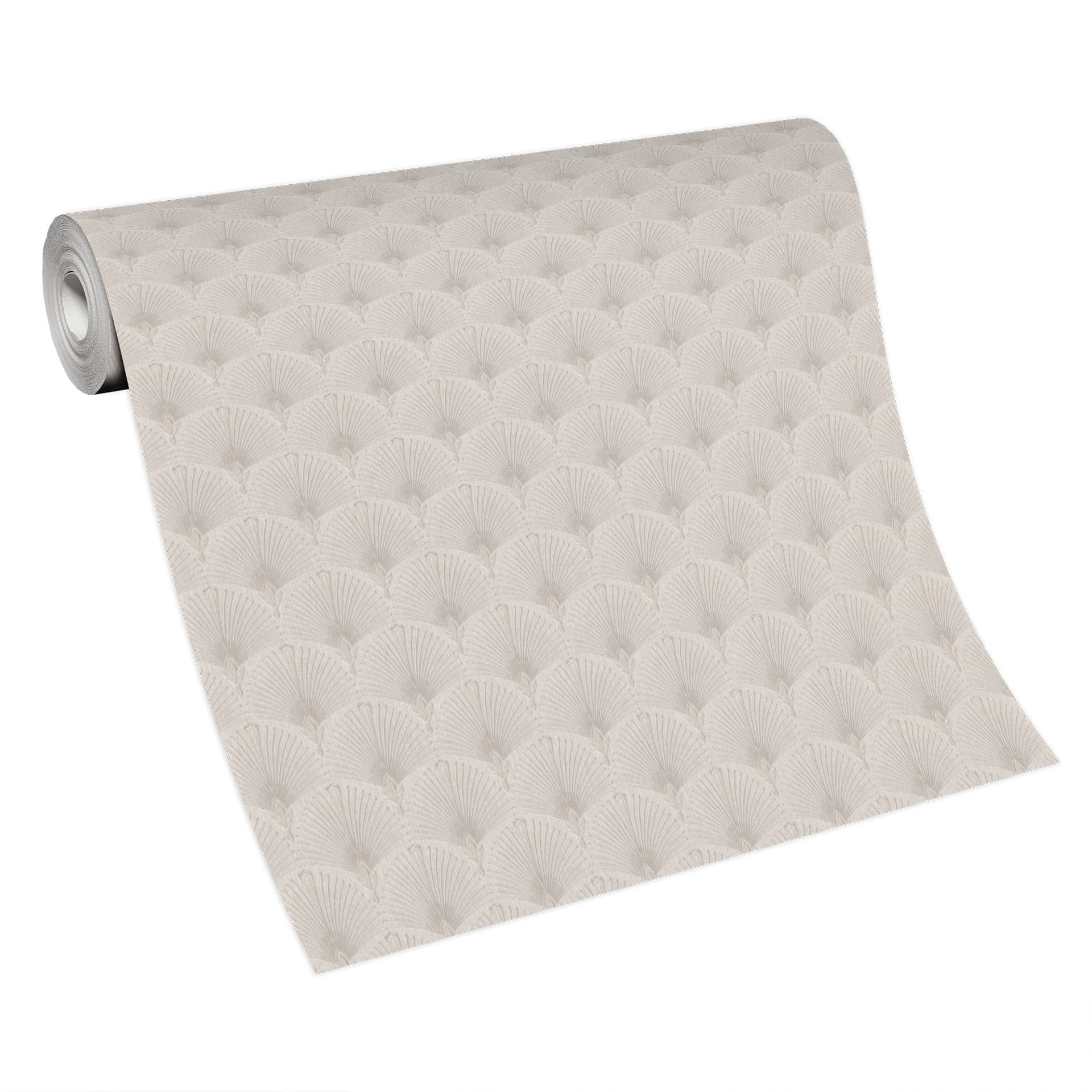 Waaier behangpapier vliesbehang Erismann Versailles taupe