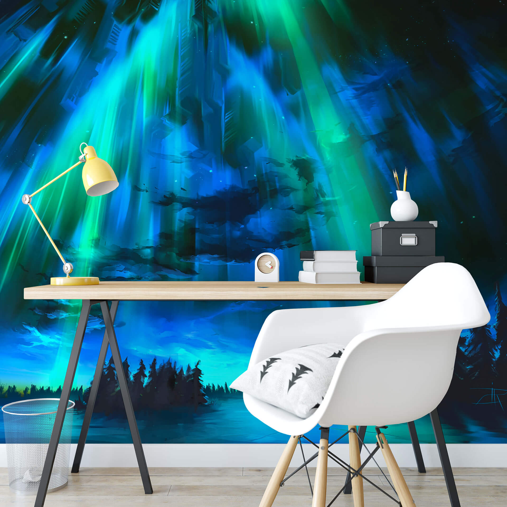 Papier peint photo aerroscape - Le paradis : Hyperborea