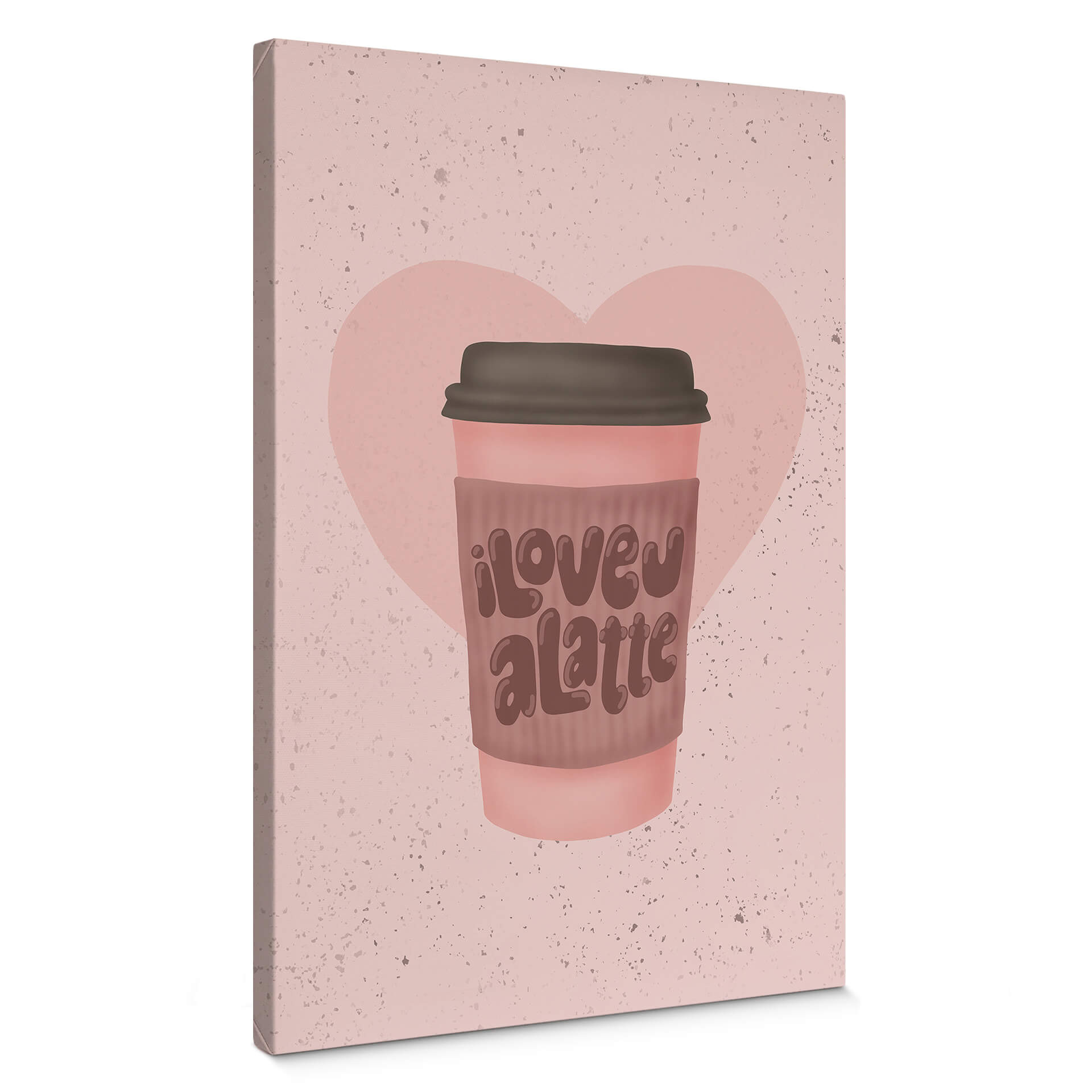 Obraz na płótnie Kawa - Eleonora - Love you a Latte