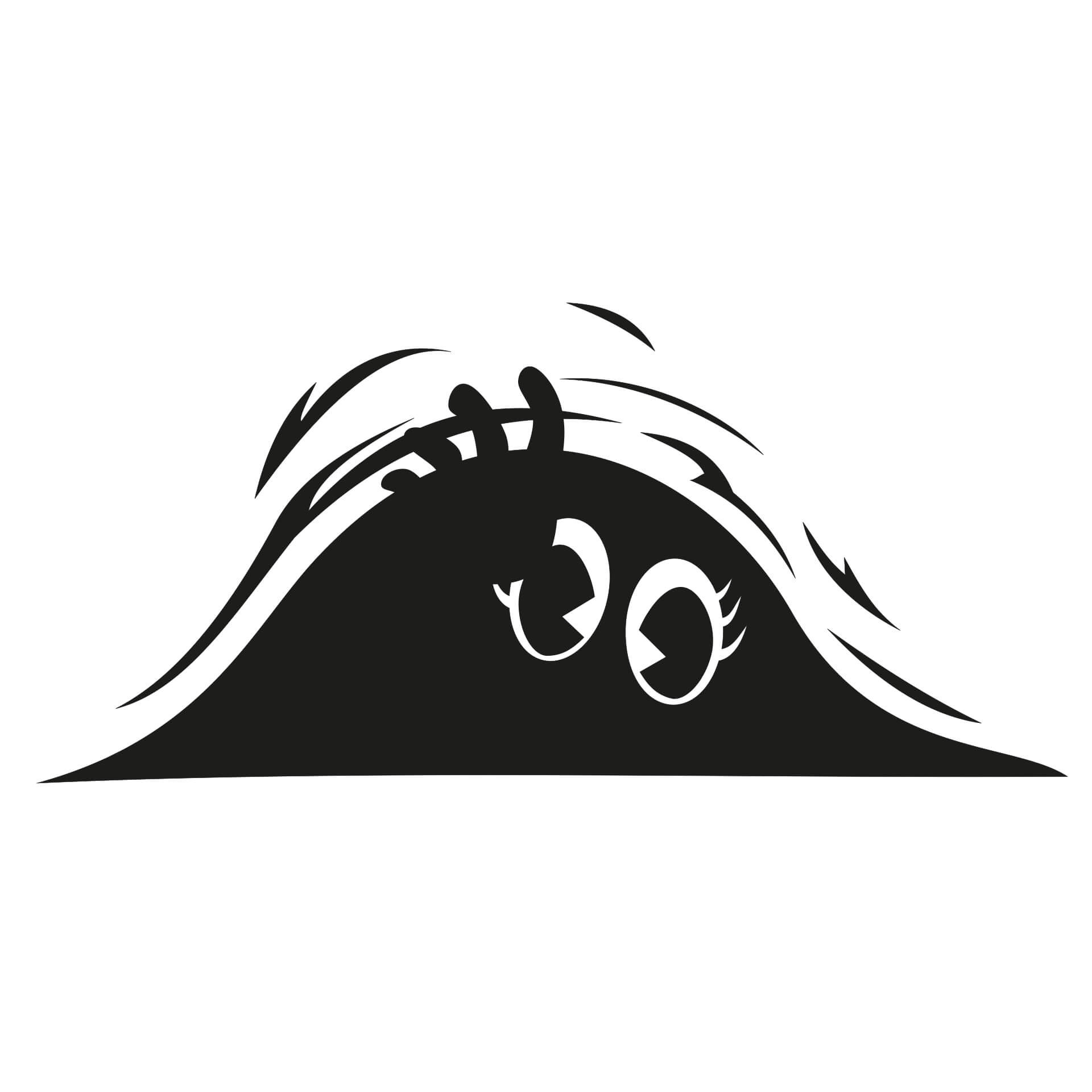 Wandtattoo Liebes Monster