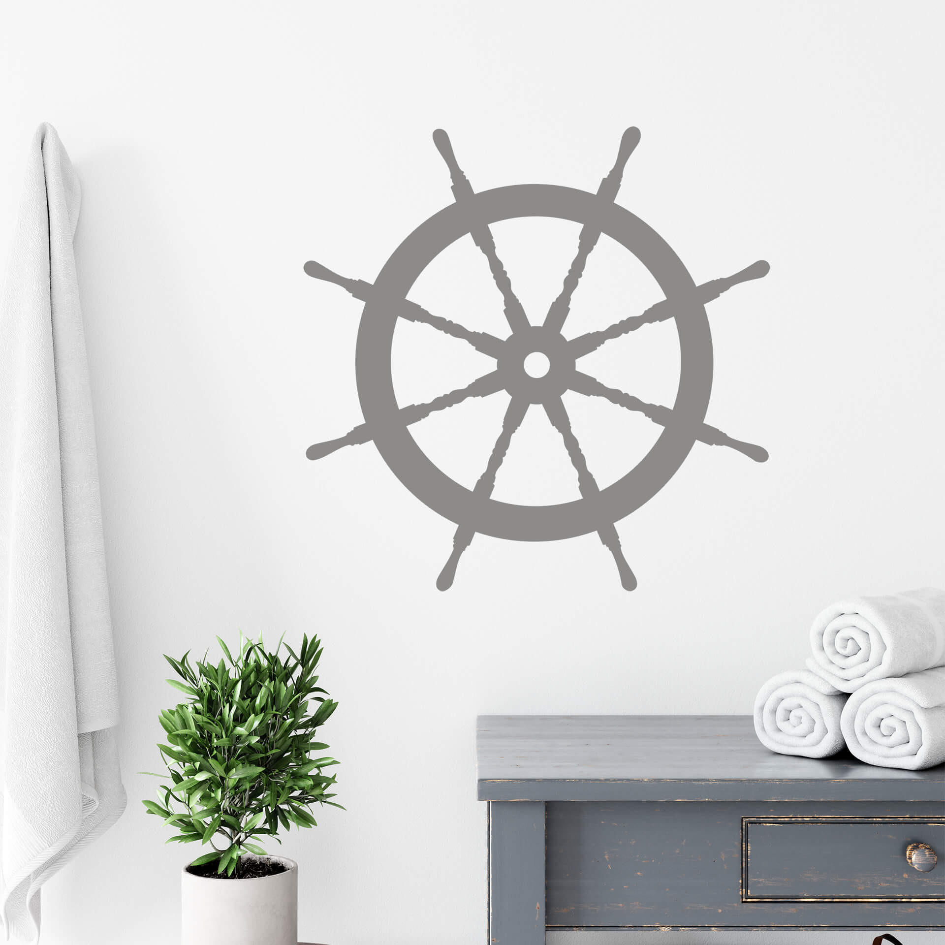 Wallsticker Klinke deko: Skibsror