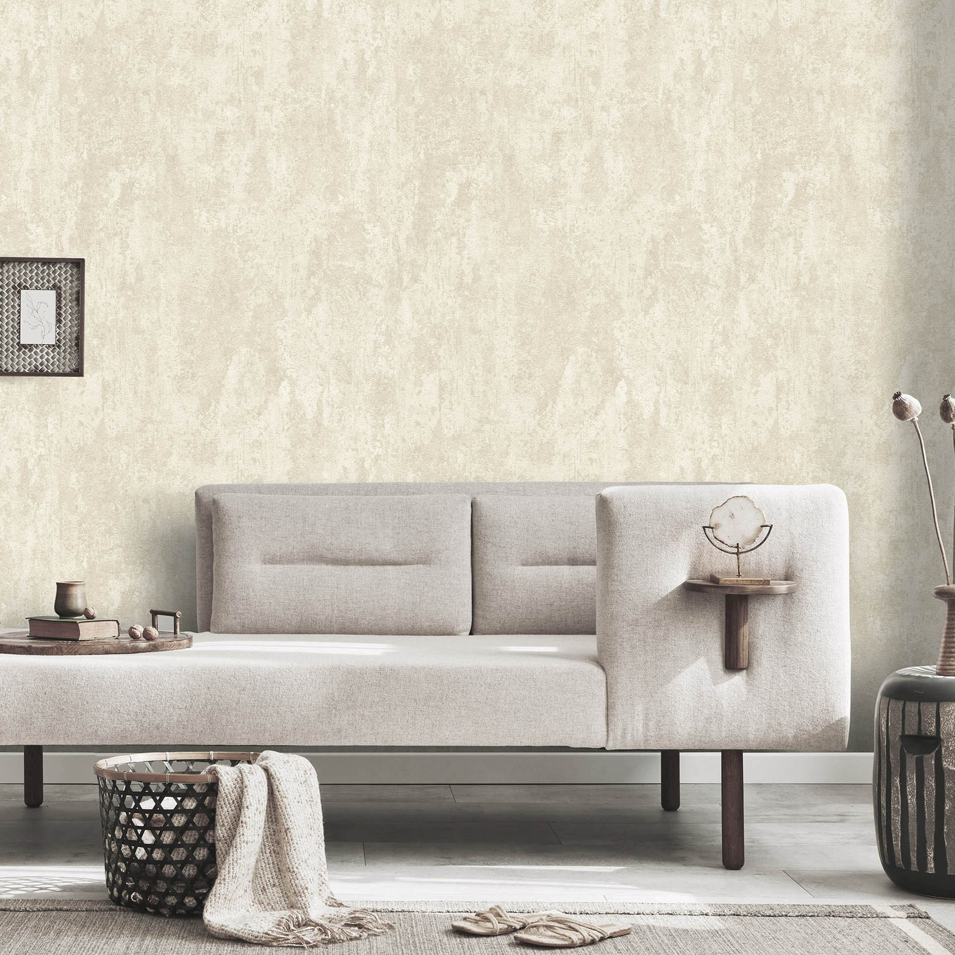 Erismann Vliesbehang Casual Chic Beige