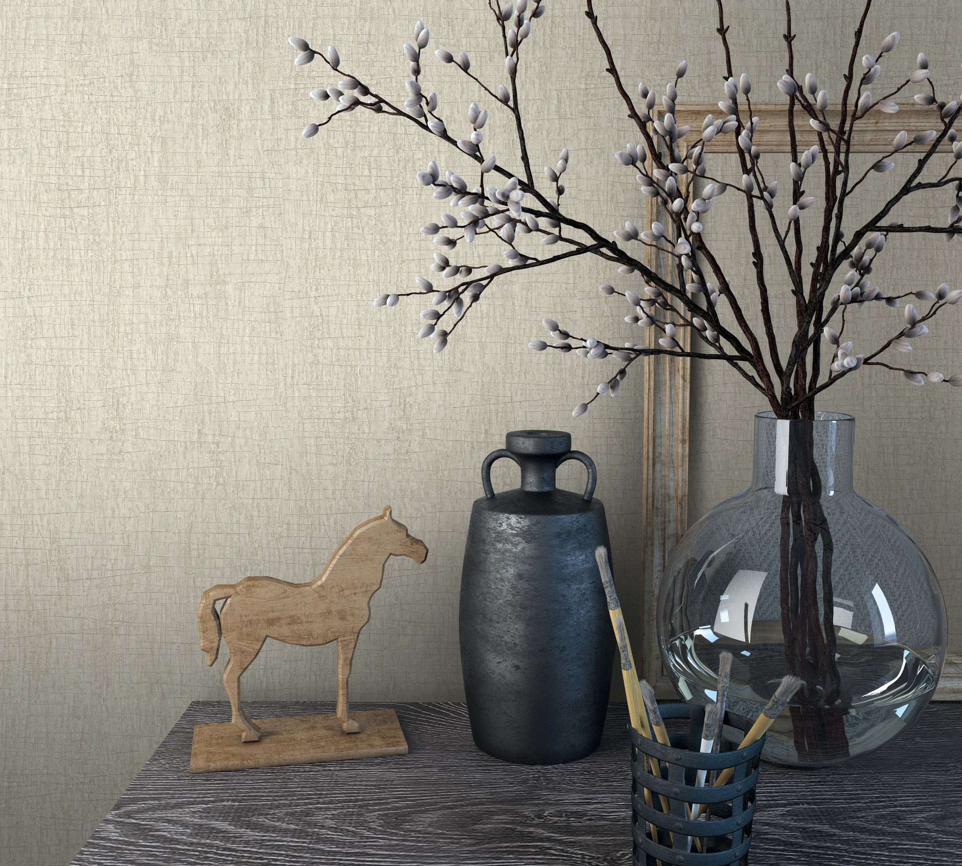 vinyl behang Loft Superior beige