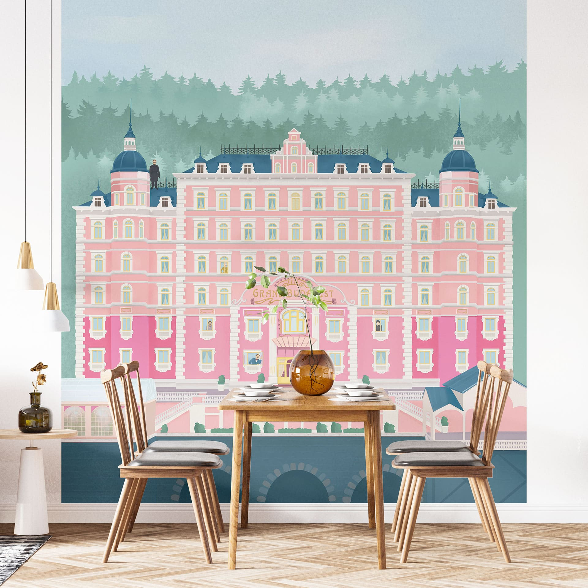 Grand Budapest Hotel - Lizde Fotobehang