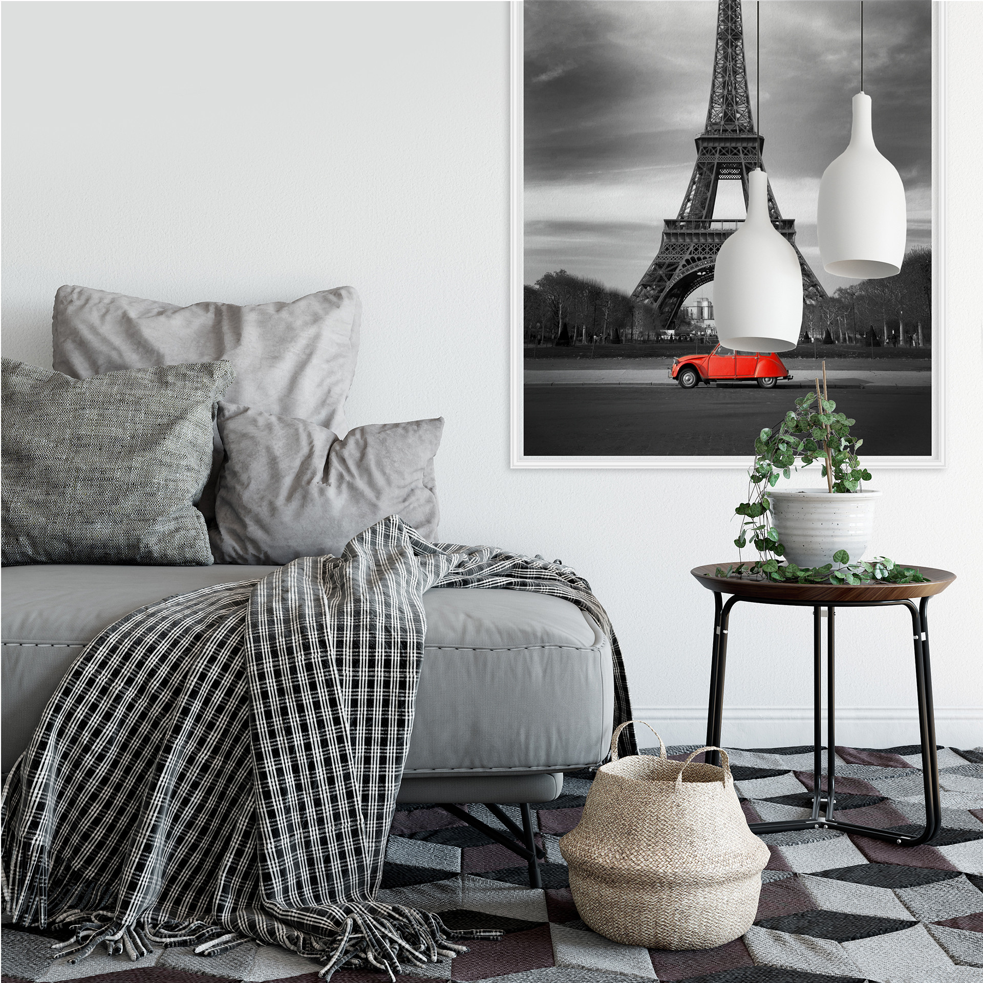 Poster autocollant - W - La Vie est Belle