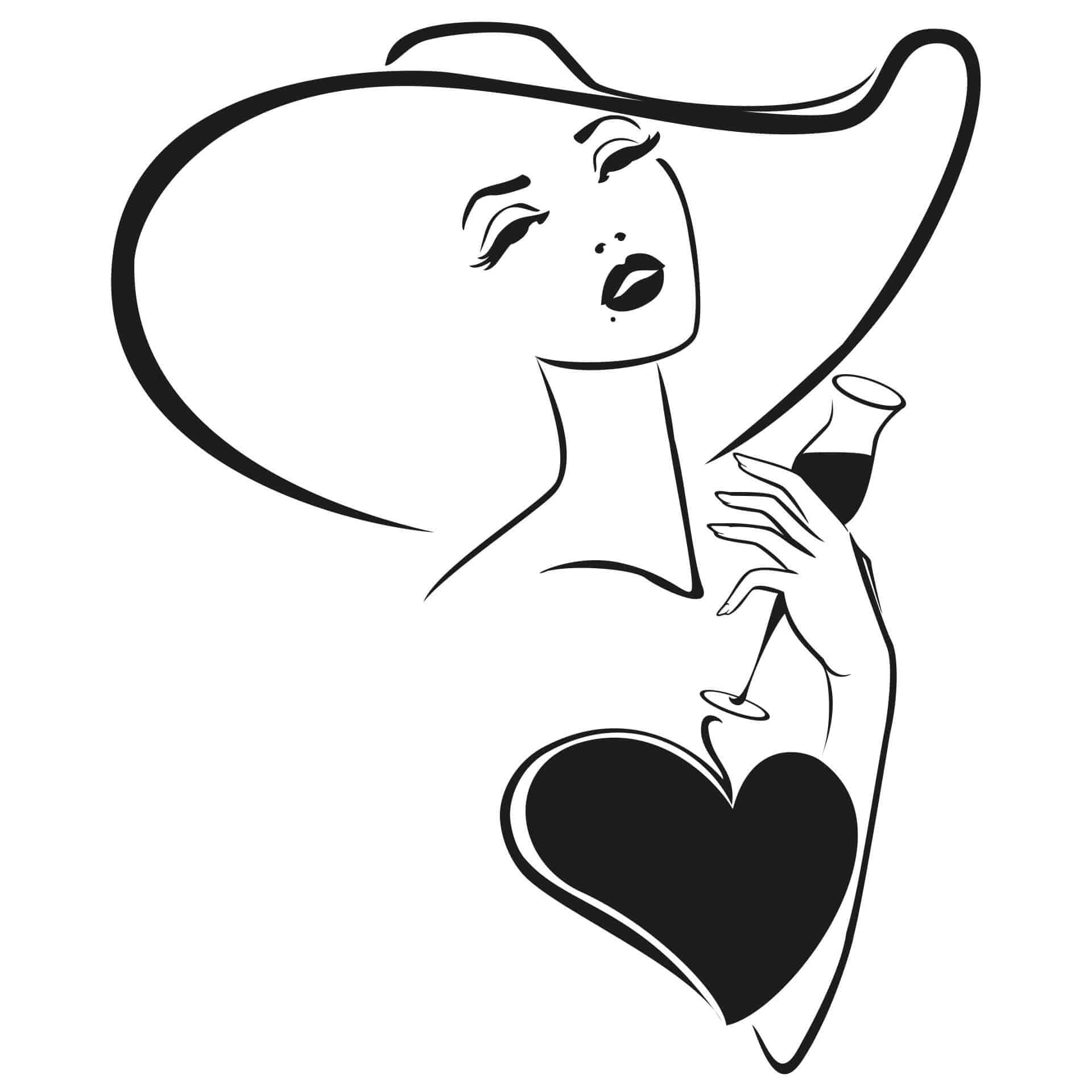 Wallsticker Diva