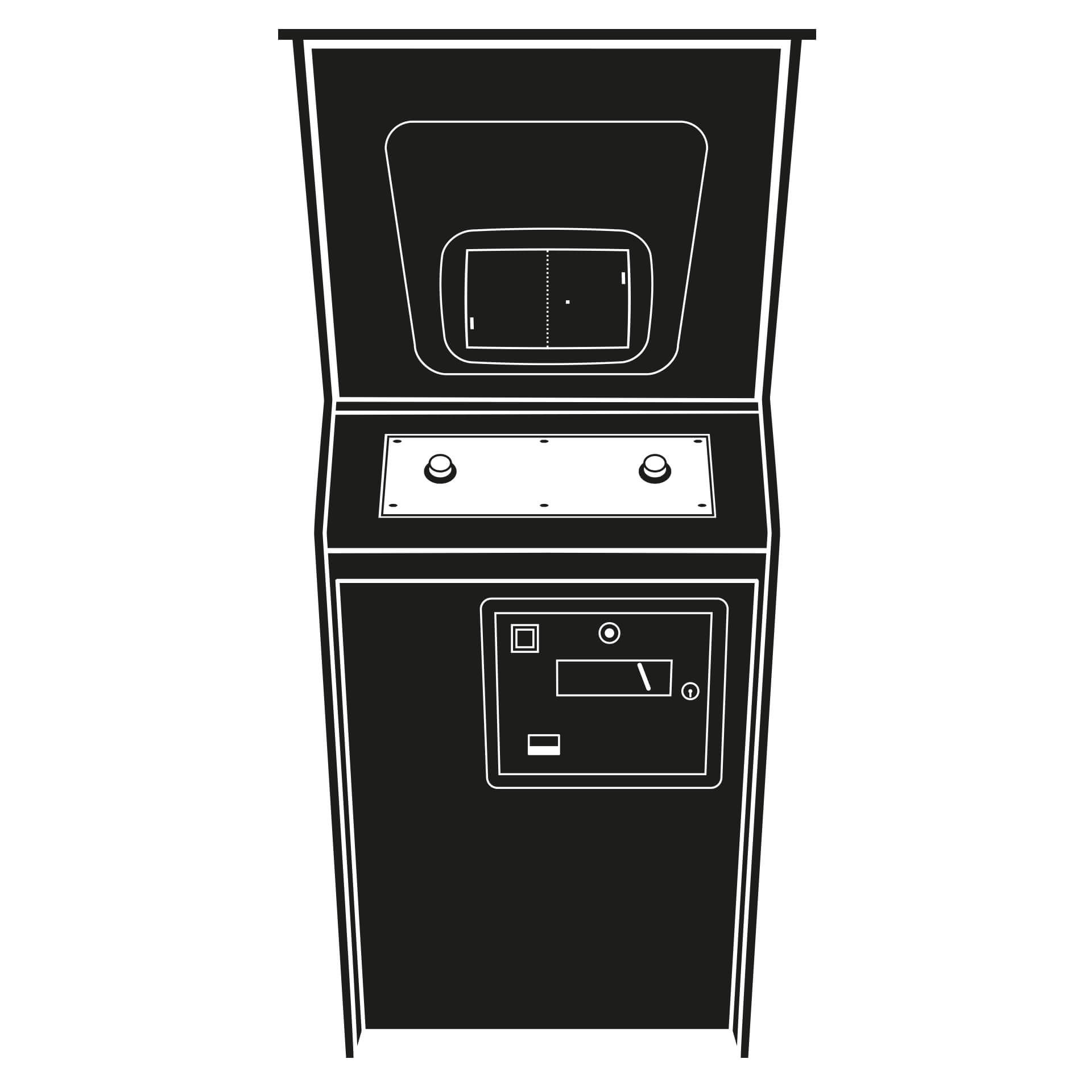 Arcade maskine wallsticker