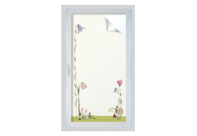 Raamfolie Leffler – Tall Flower