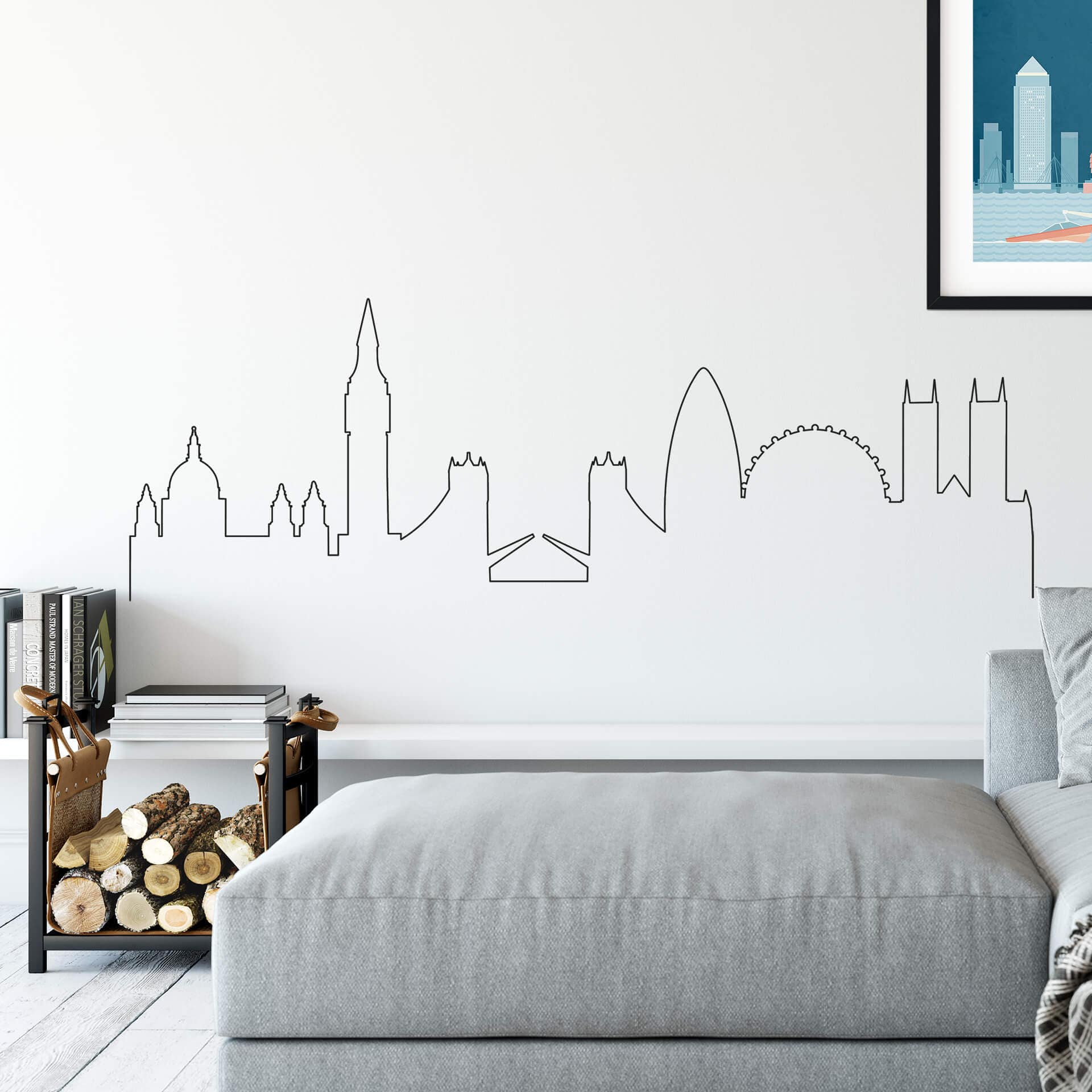 Adesivo murale - Londra Skyline