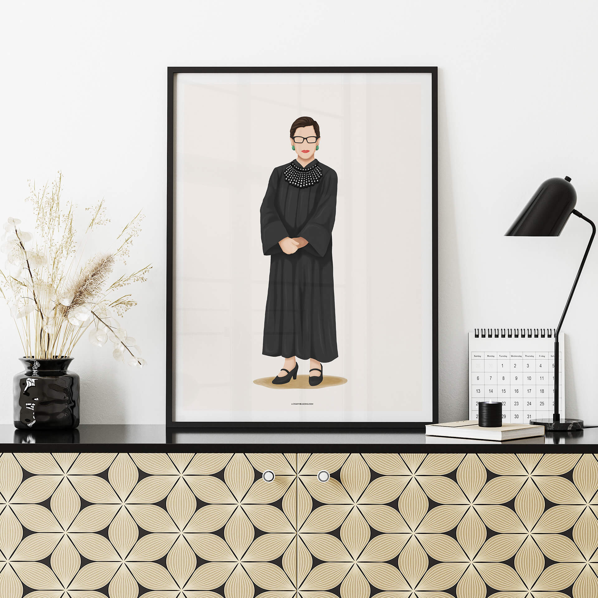 Plakat Tohmé - Ruth Bader Ginsburg