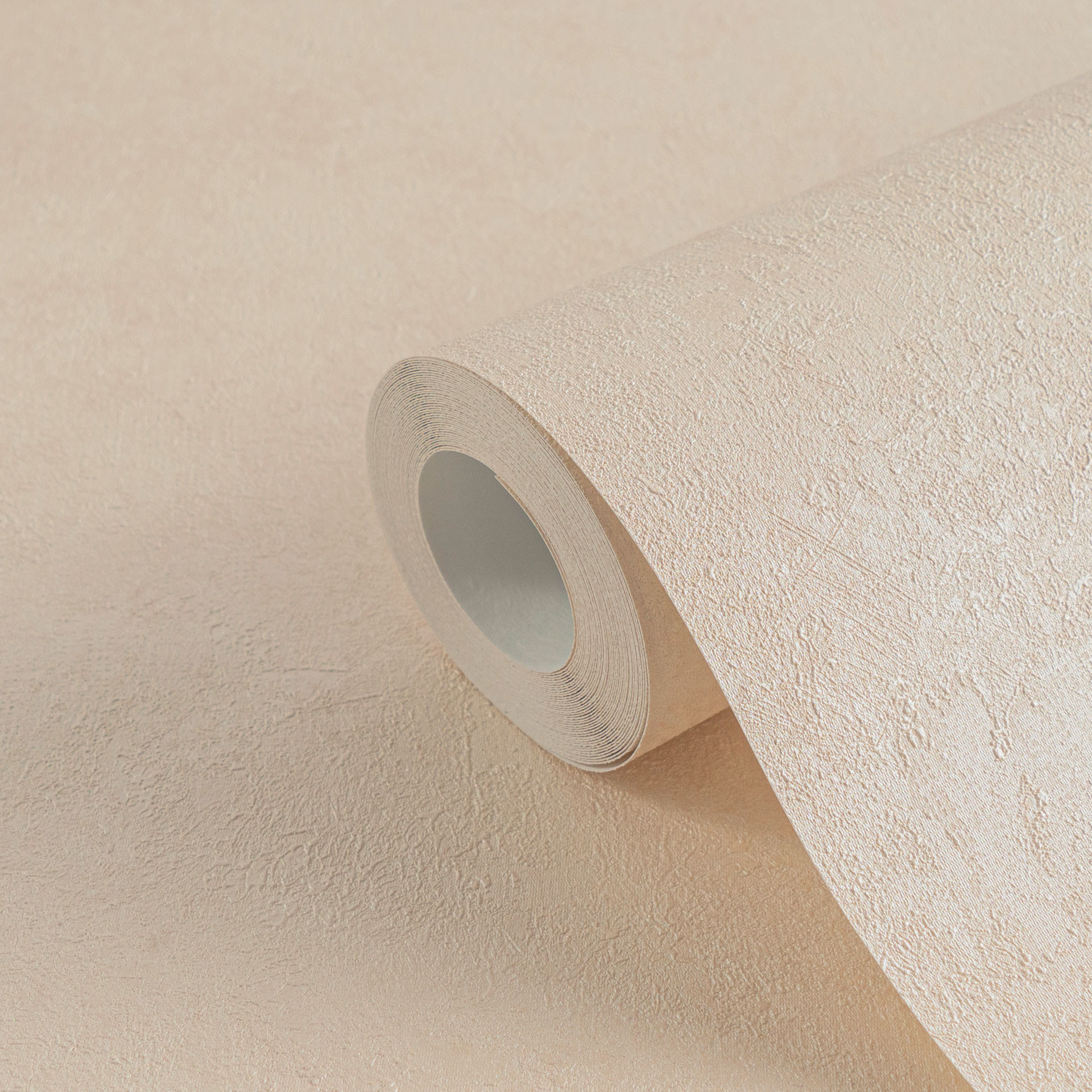 Betonlook behang Sand - Vliesbehang met een warme en natuurlijke textuur