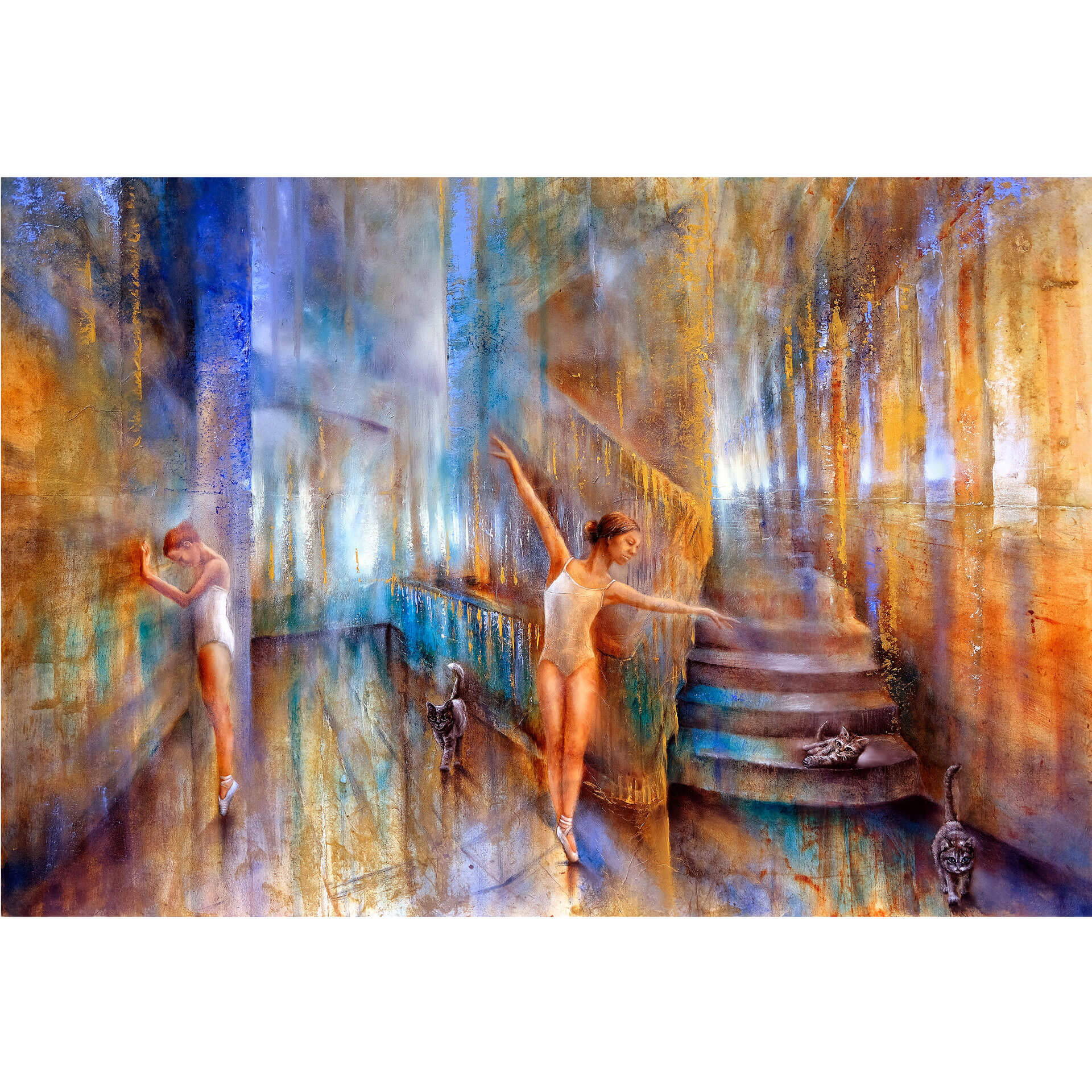 Fotobehang Schmucker - Cats - 192x260 cm