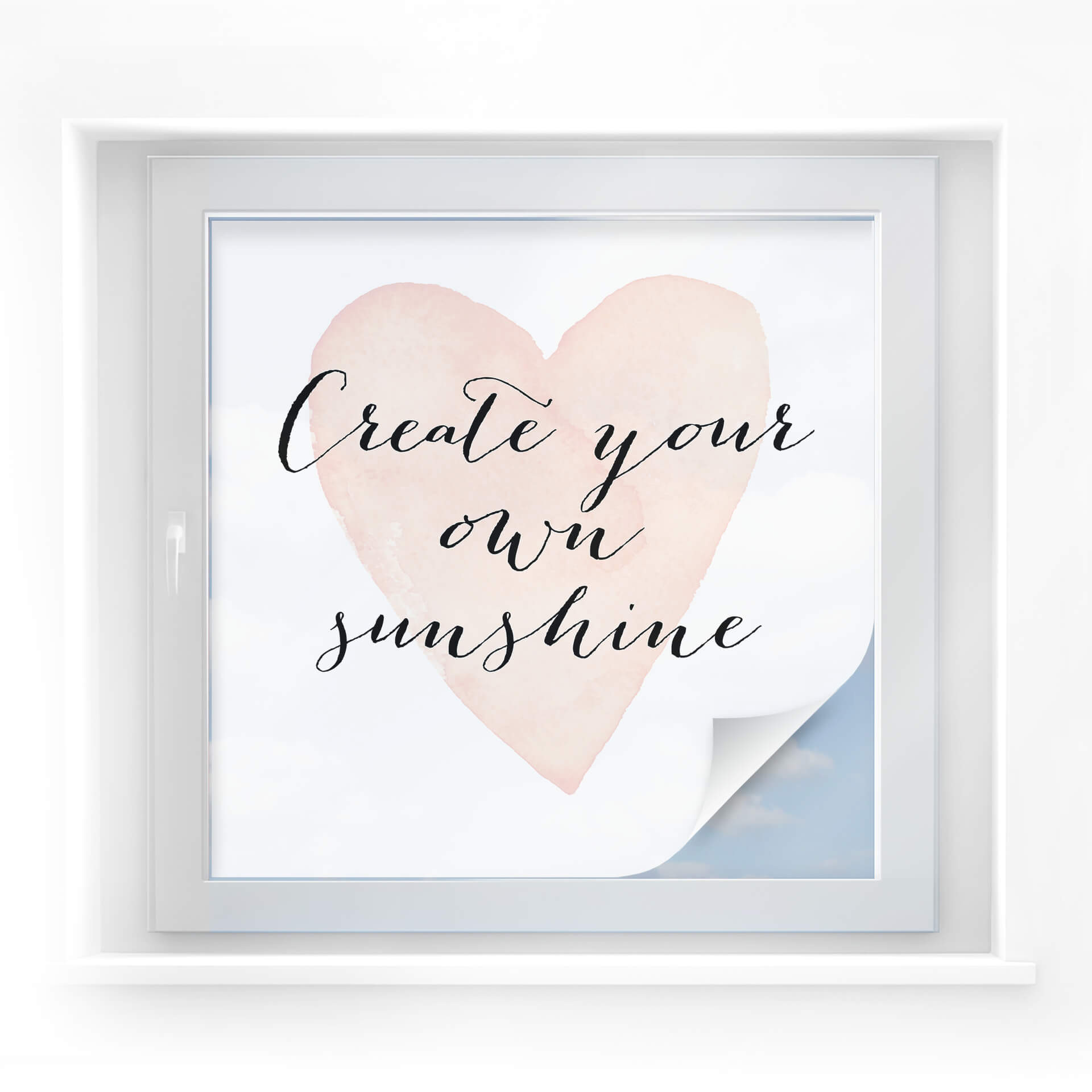 Raamfolie Confetti & Cream – Create