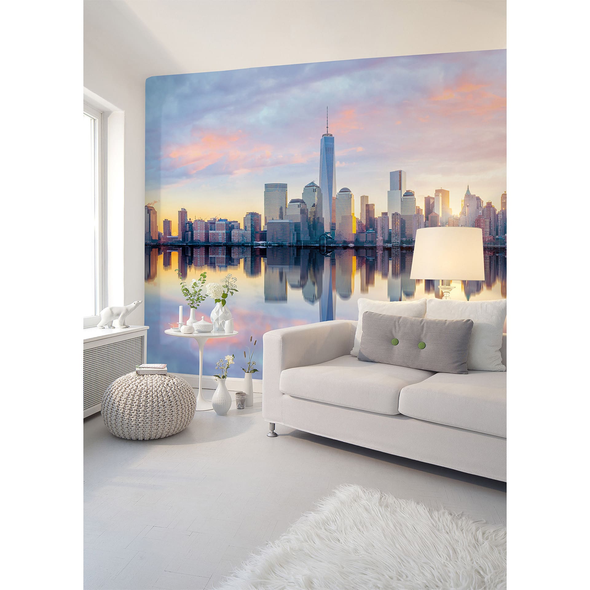 Livingwalls Fotobehang Designwalls New York Skyline