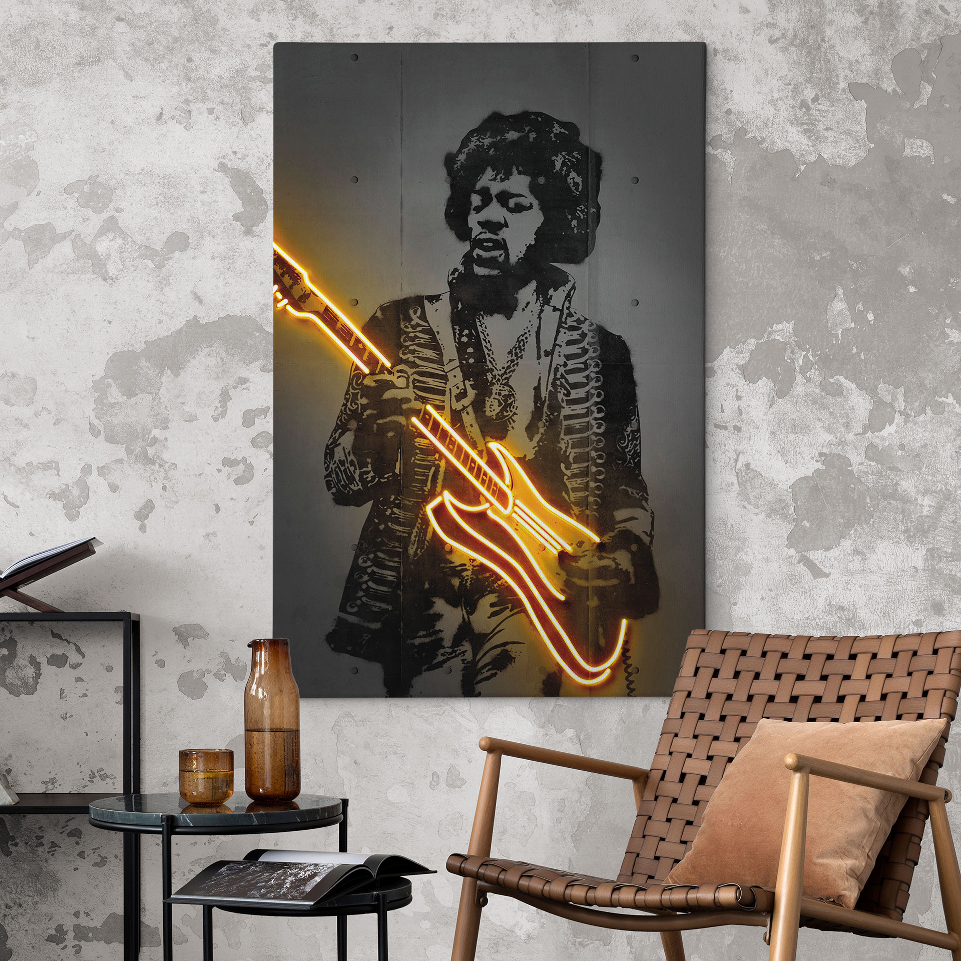 Obraz na płótnie Jimi Hendrix - Mielu