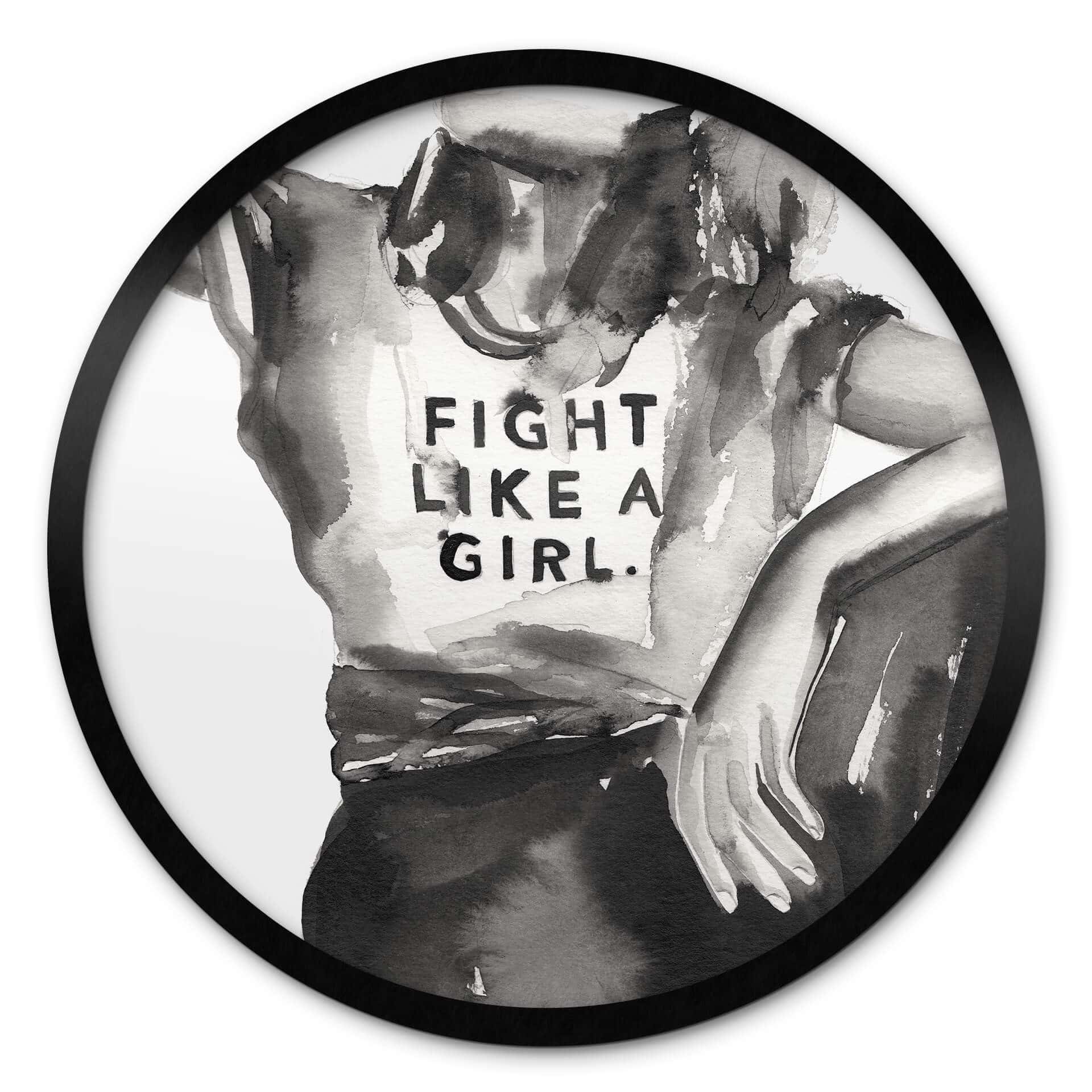 Poster Verbaan - Fight like a Girl
