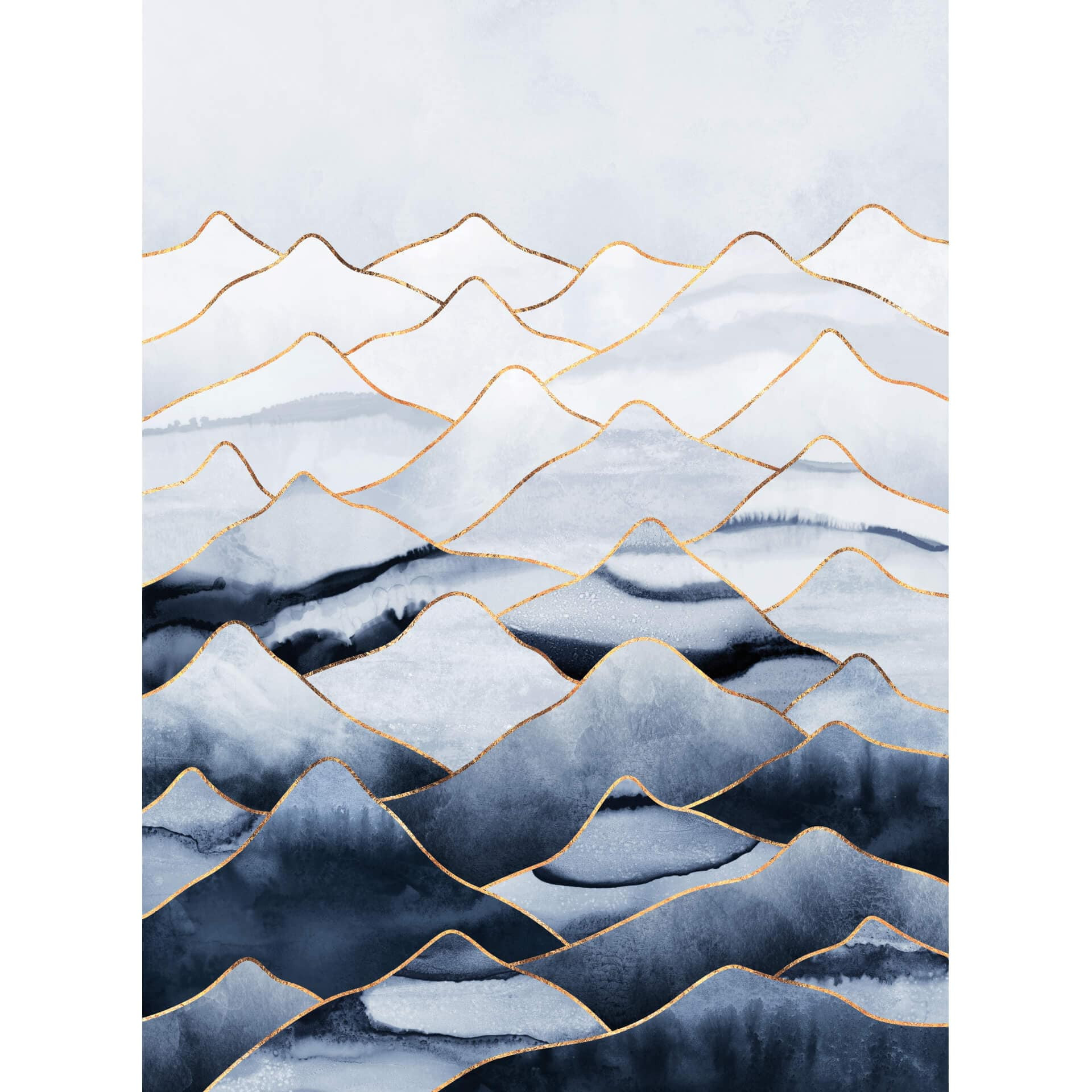Fotobehang Fredriksson - The Mountains