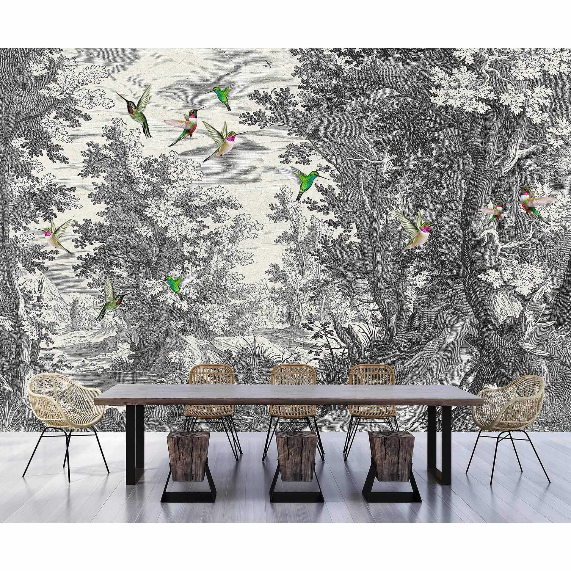 Livingwalls Fotobehang Walls by Patel 3 Fancy Forest