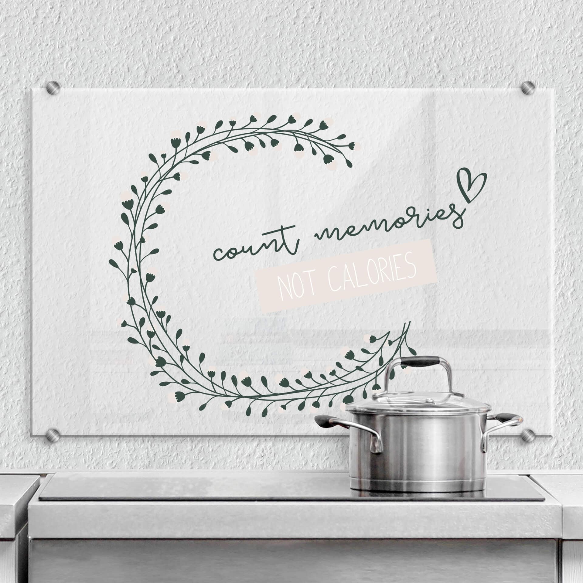 Stænkplade - Count memories not calories
