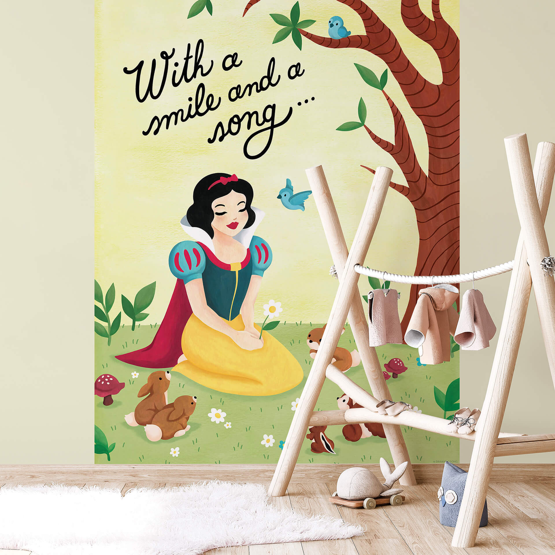 Fotobehang Tohmé - Snow White