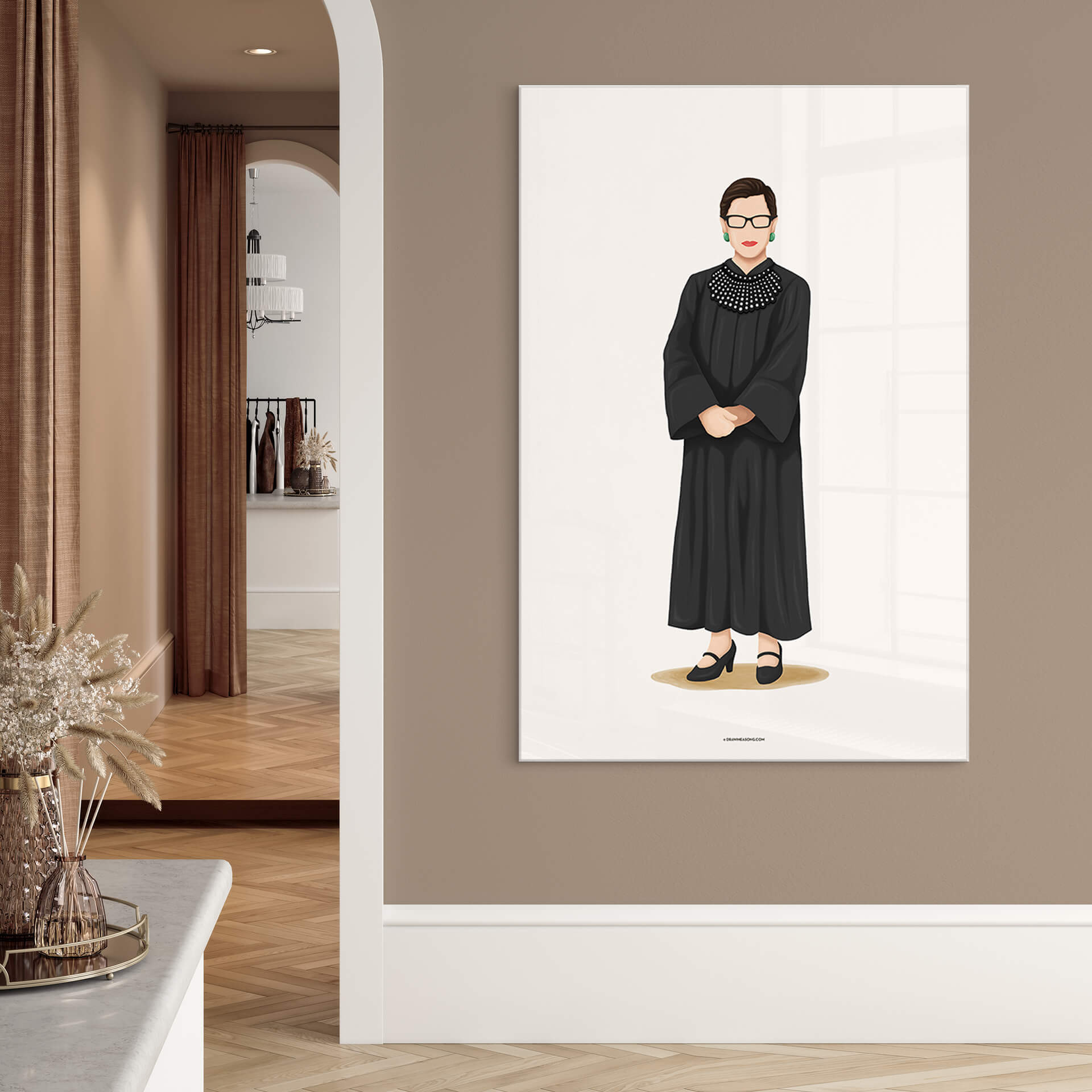 Akrylbillede Tohmé - Ruth Bader Ginsburg