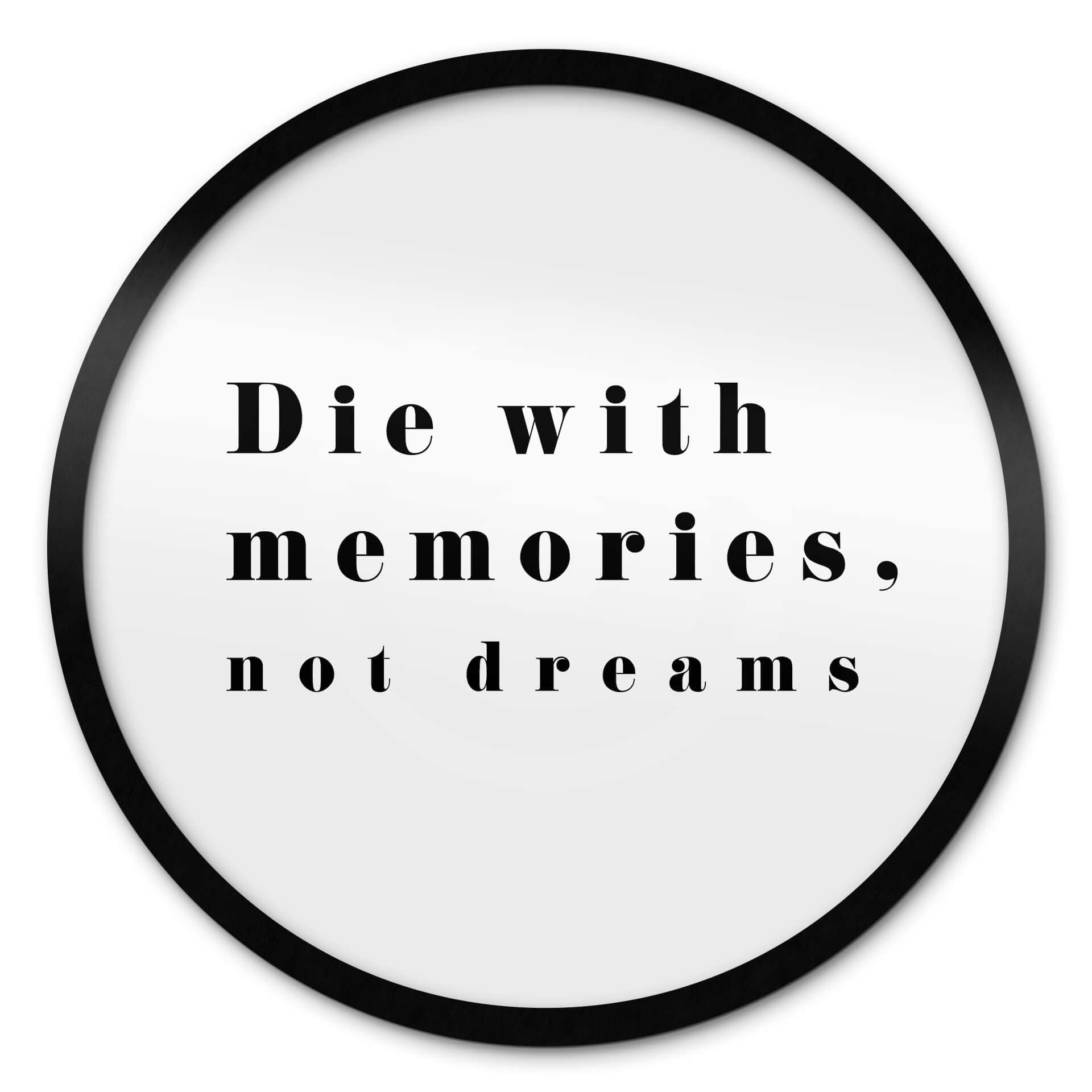 Poster rond 1X Studio - 1X Studio - Die with memories