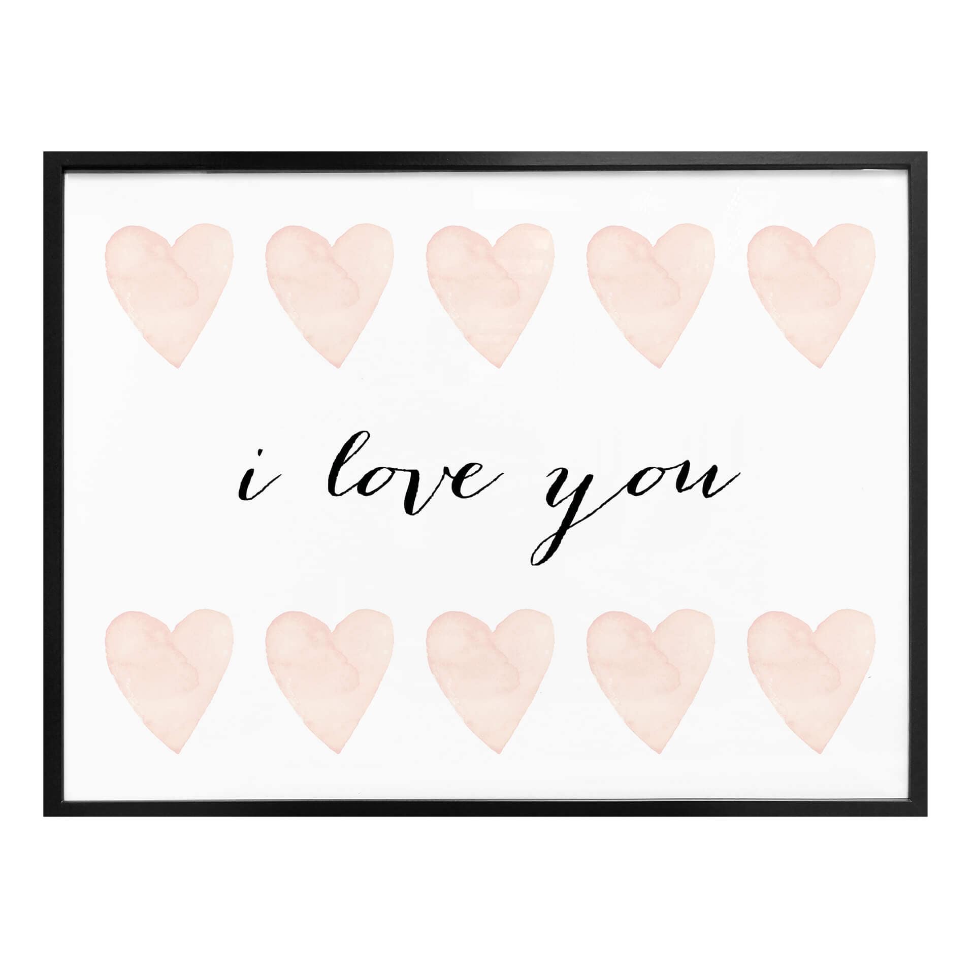 Plakat Confetti & Cream - Kocham Cię