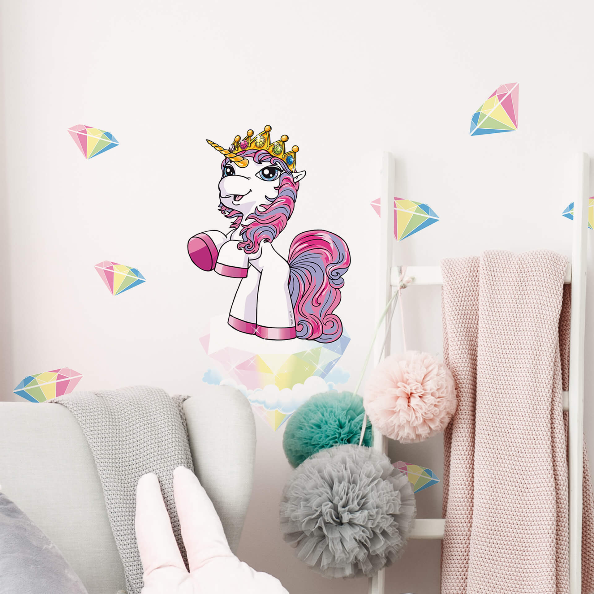 Wandtattoo Filly Unicorn Special Princess Sparkle