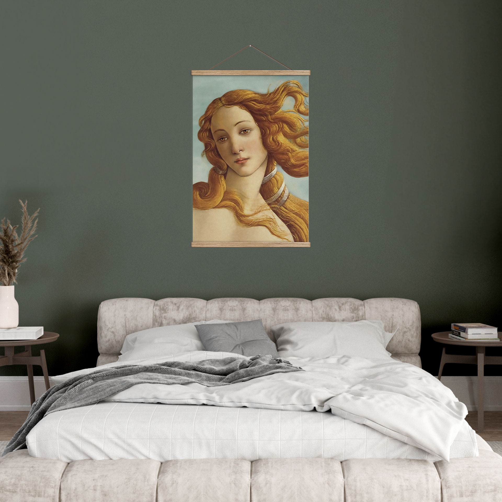 Obraz tkaniny Portret Wenus - inspirowany Botticellim