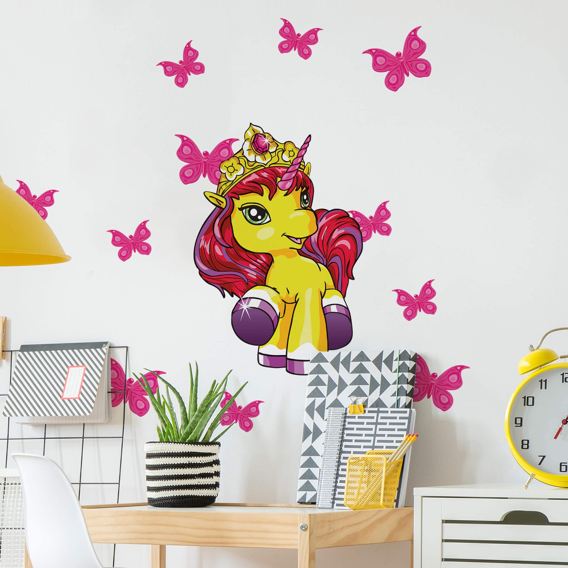 Wallsticker Filly Unicorn Beauty Iris