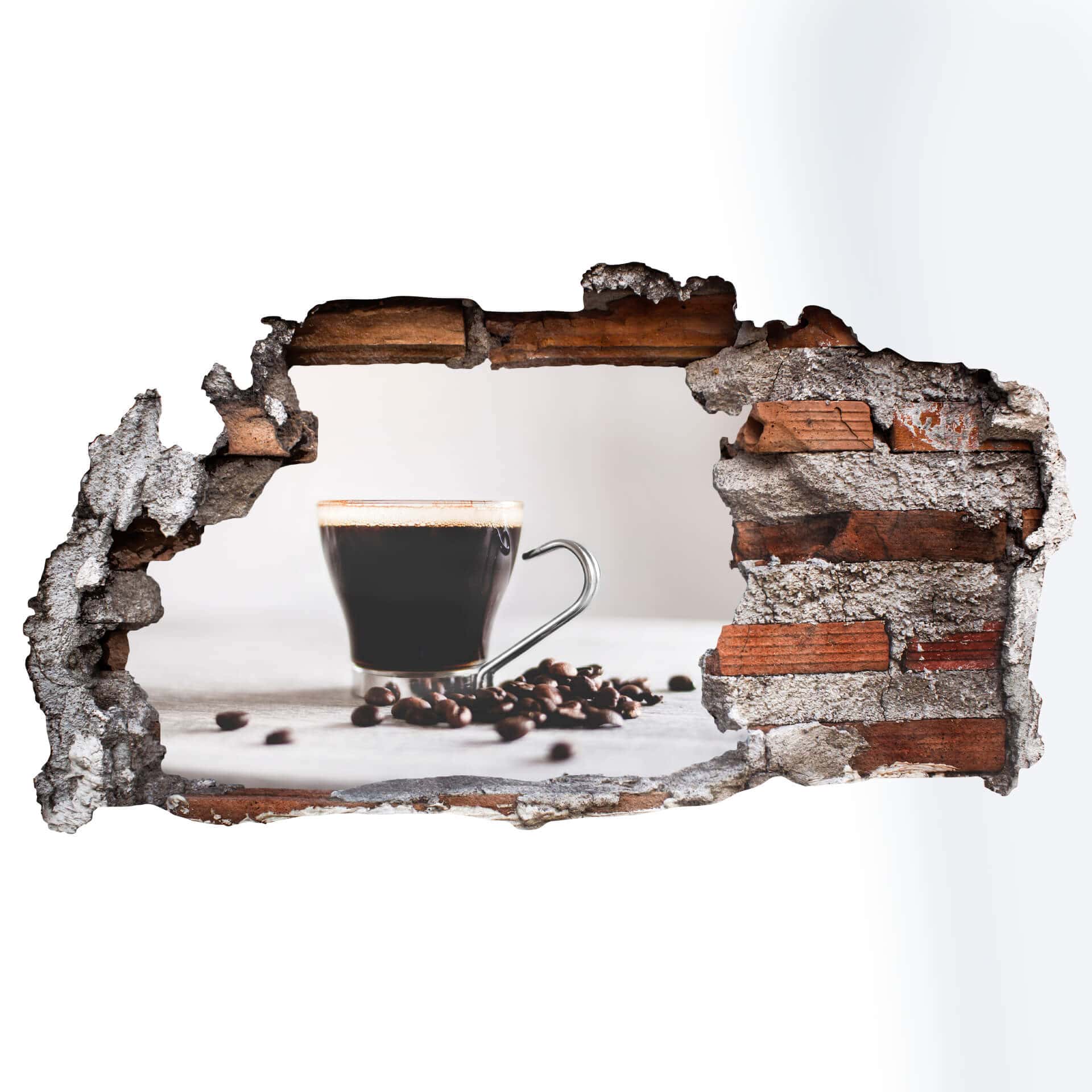 3D Wallsticker - Kaffepause