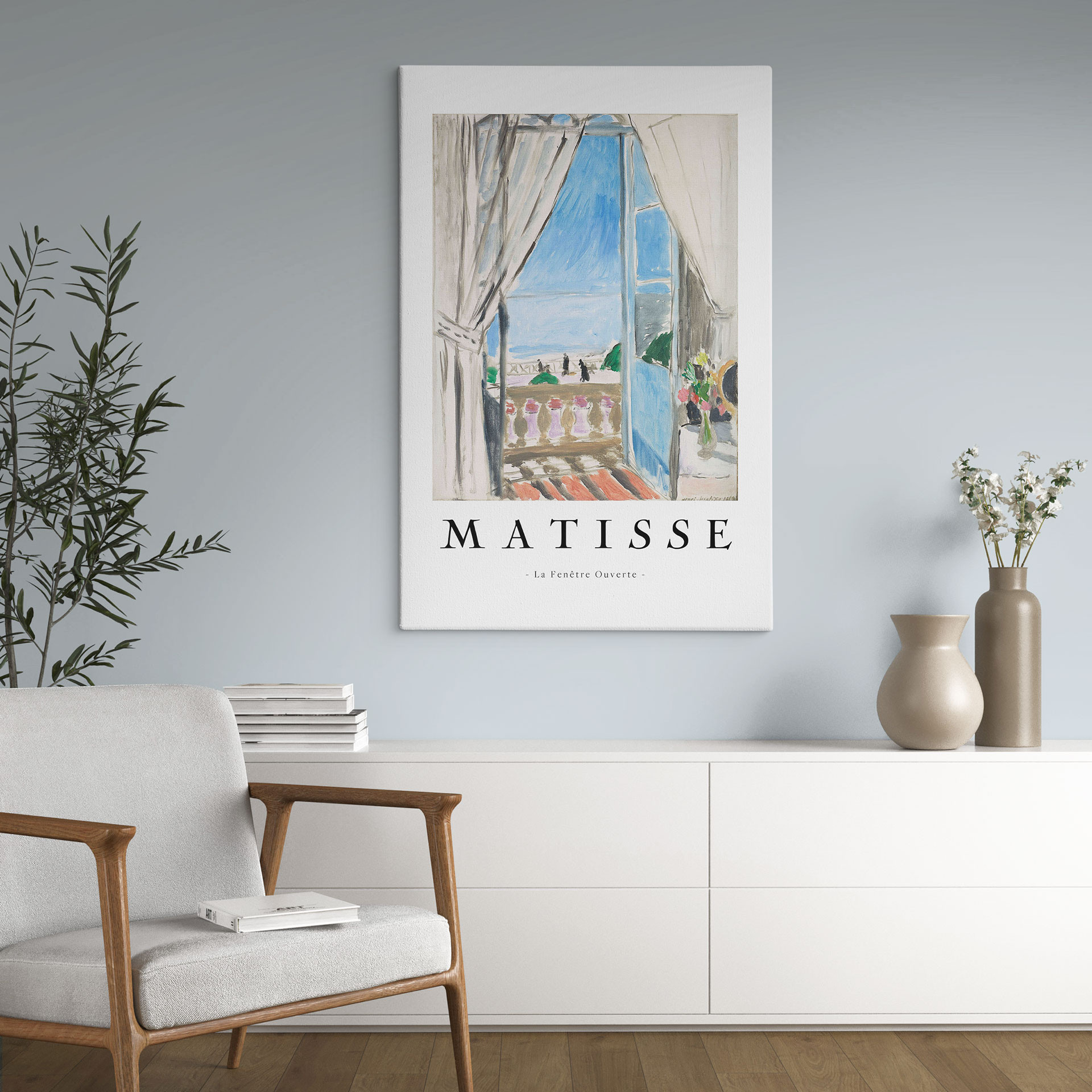 Obraz na płótnie La Fenêtre Ouverte - Matisse