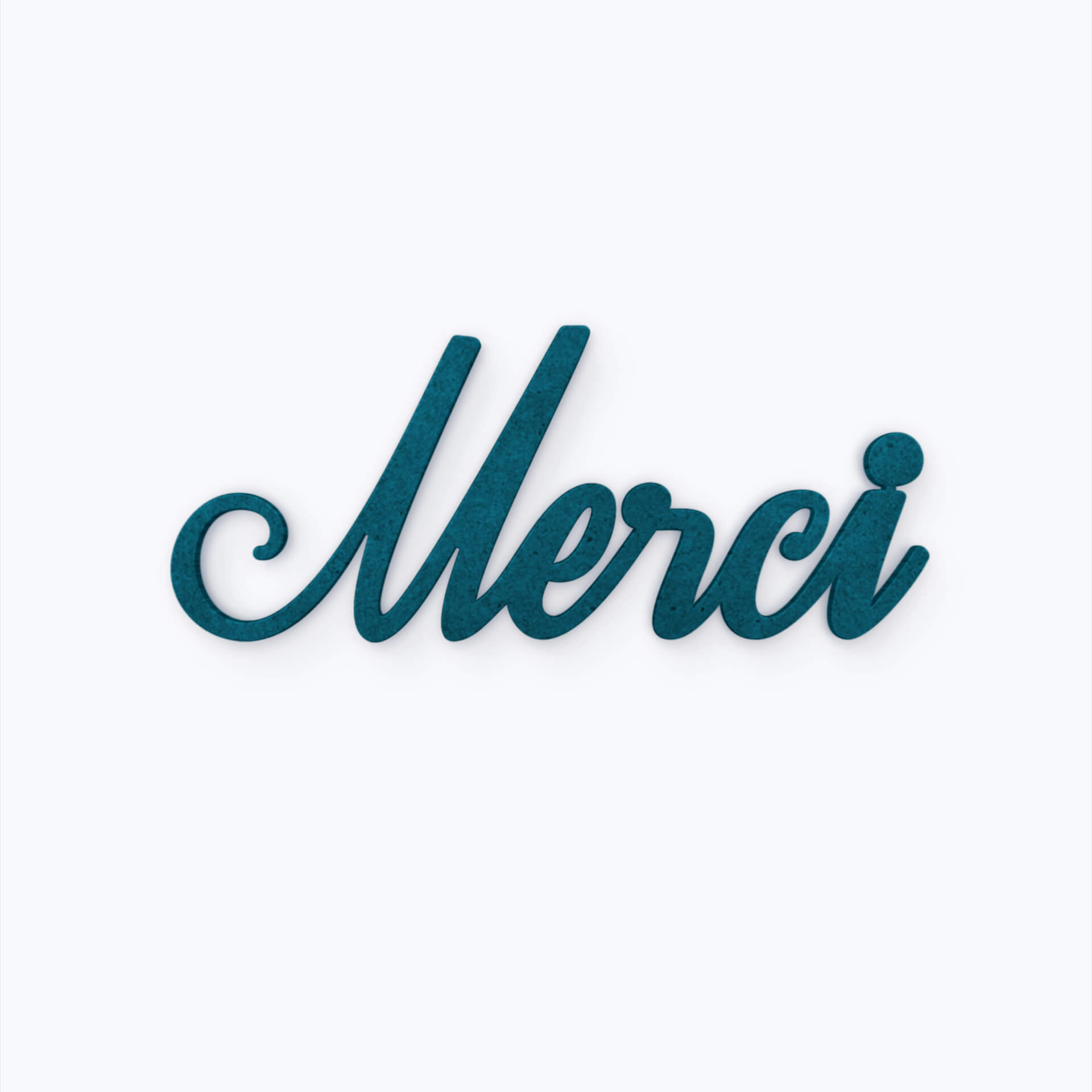 MDF bogstaver - Merci
