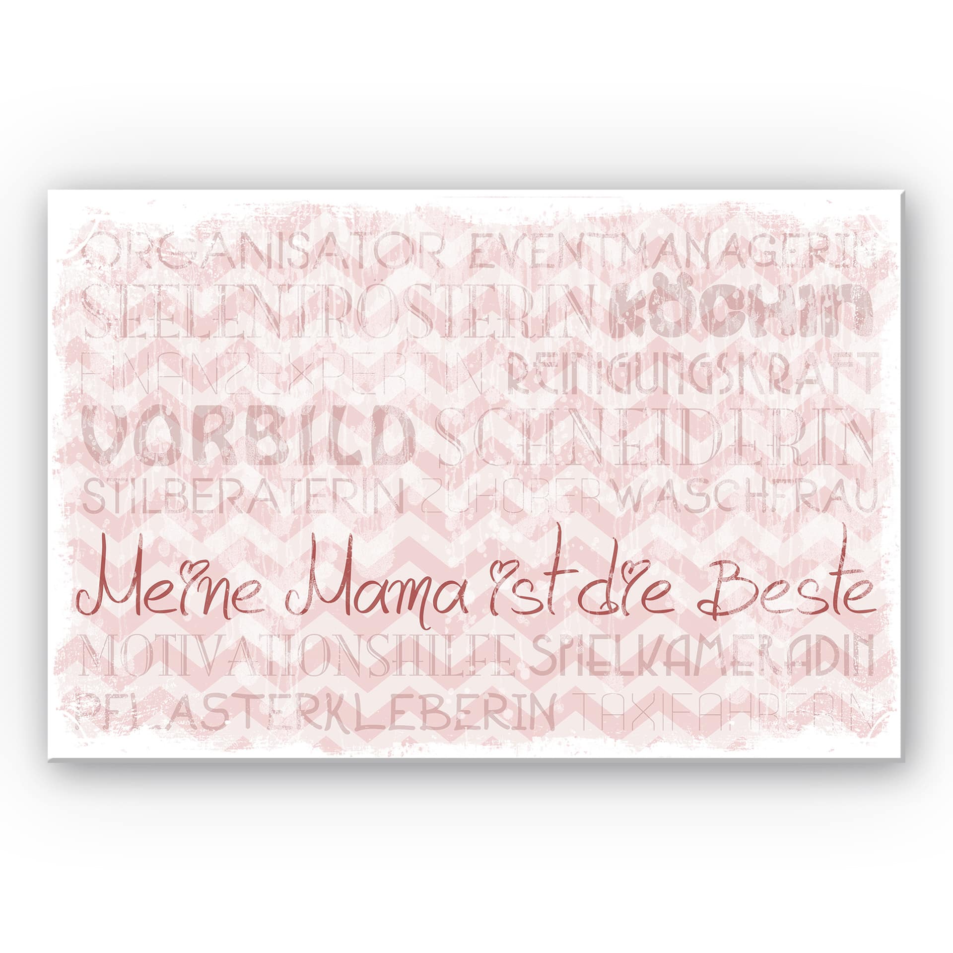 Wandbild Meine Mama ist die Beste