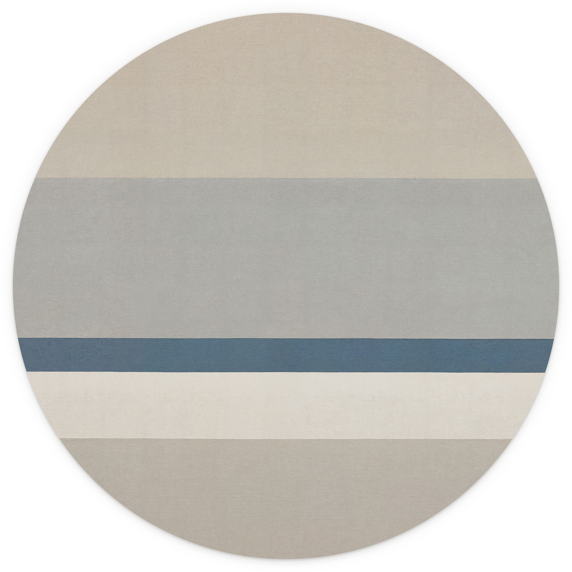 Fotobehang Agnes Balance - Horizontale strepen - Sir Edward x Grigory Gladarev - Rond