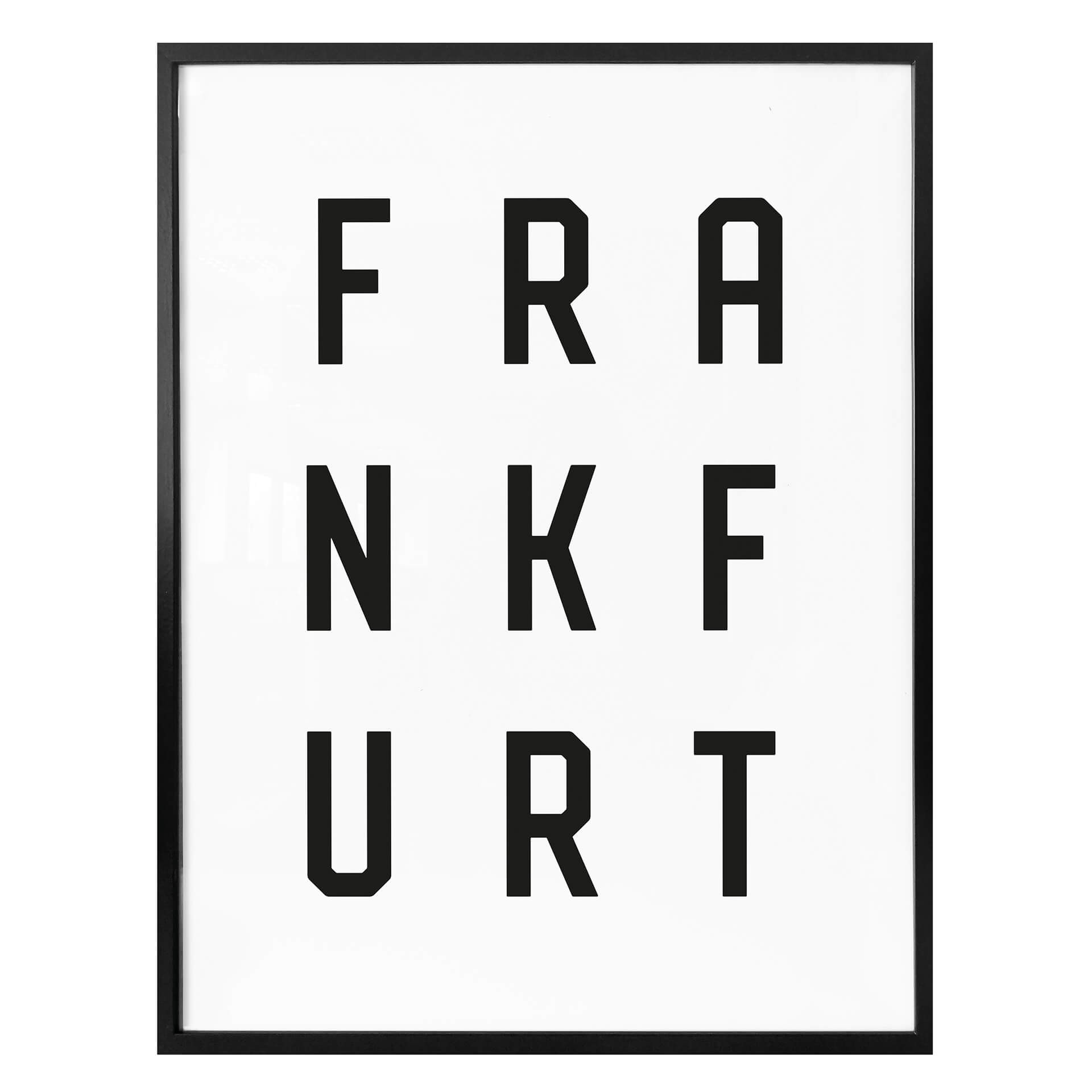 Plakat - Typografia Frankfurt