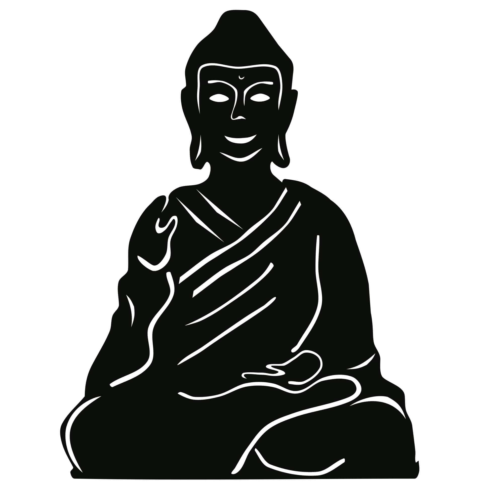 Wallsticker Buddha