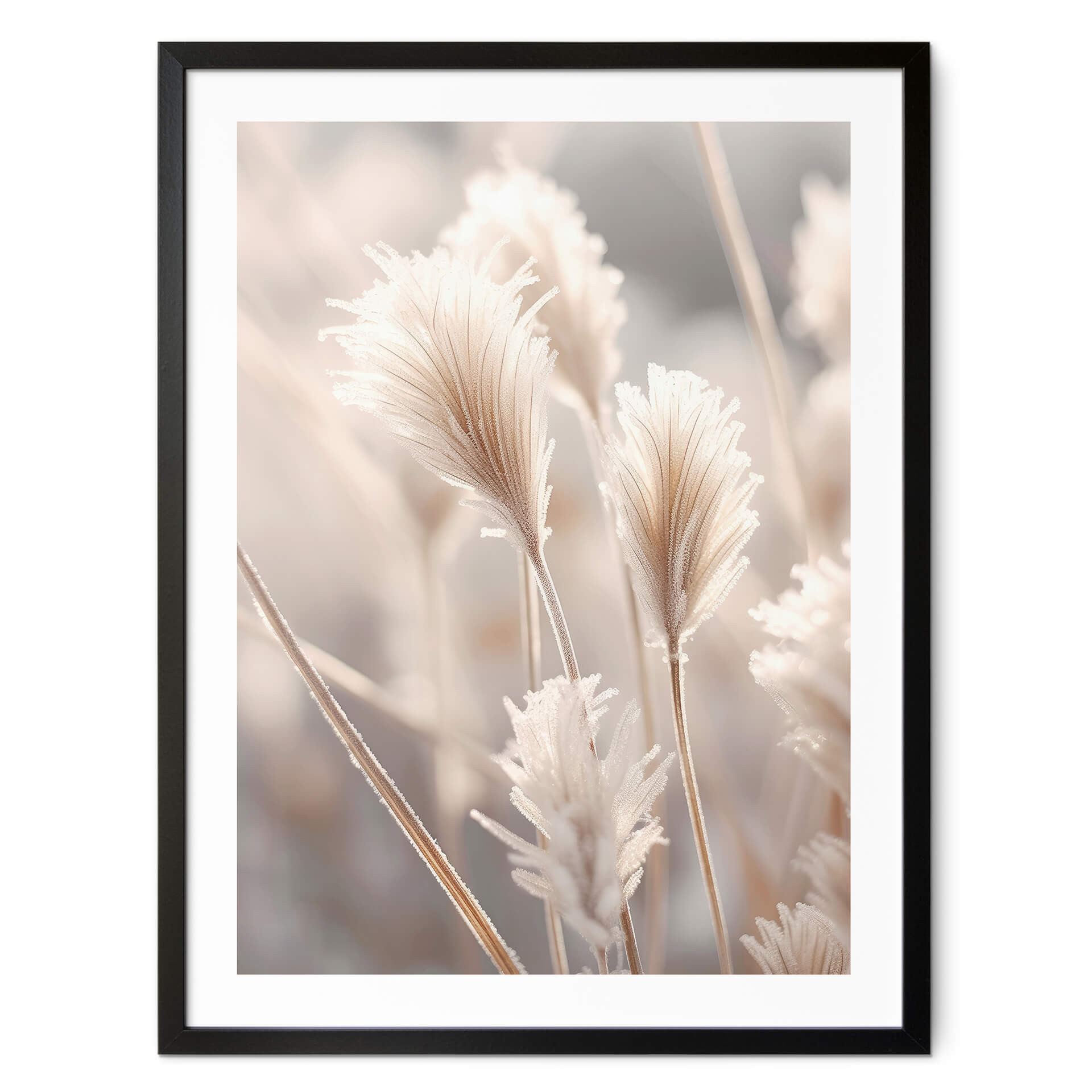 Plakat z trawami w pastelowych kolorach - Treechild