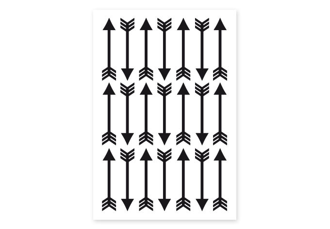 Wandtattoo Pfeile Set