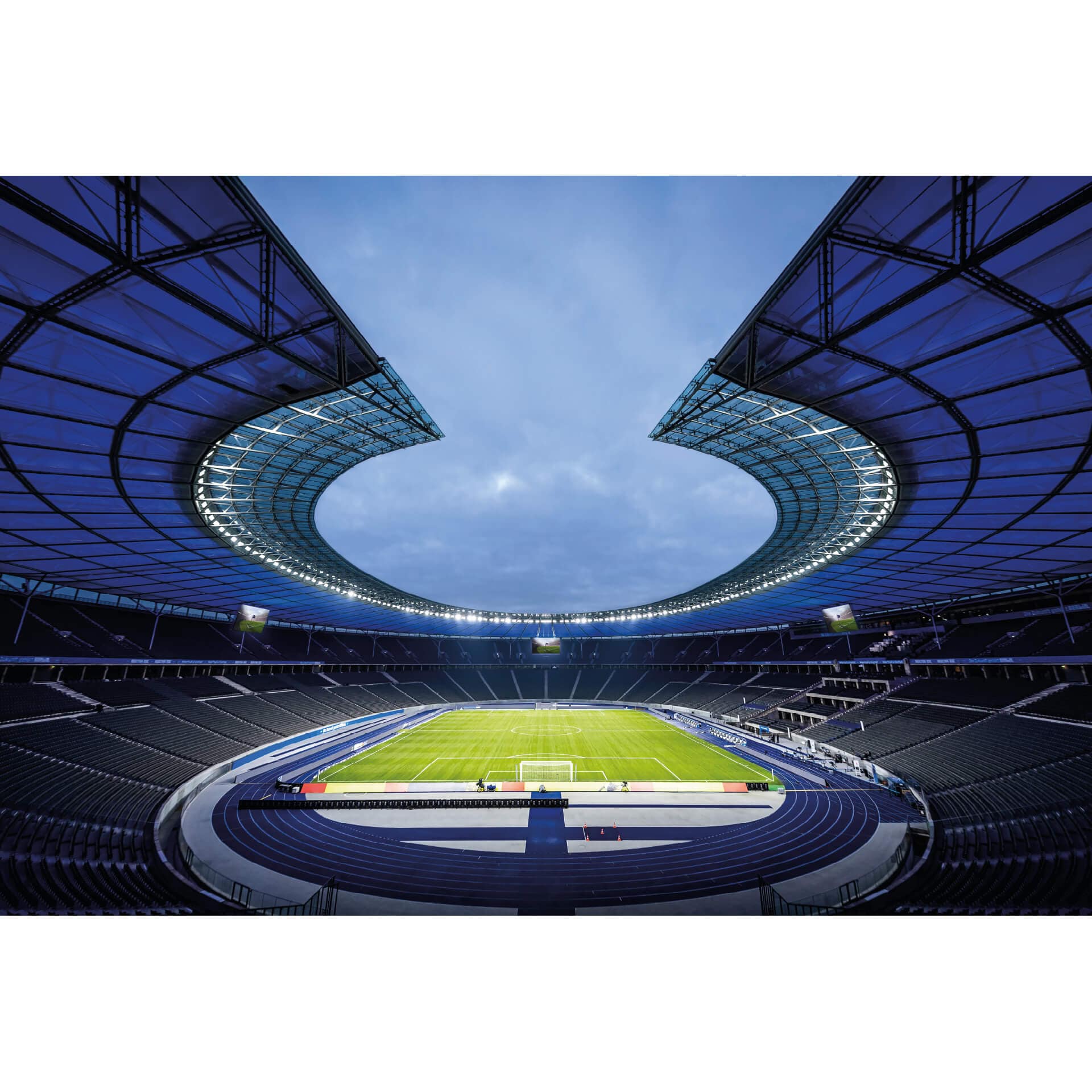Fototapete Hertha BSC Blaues Olympiastadion