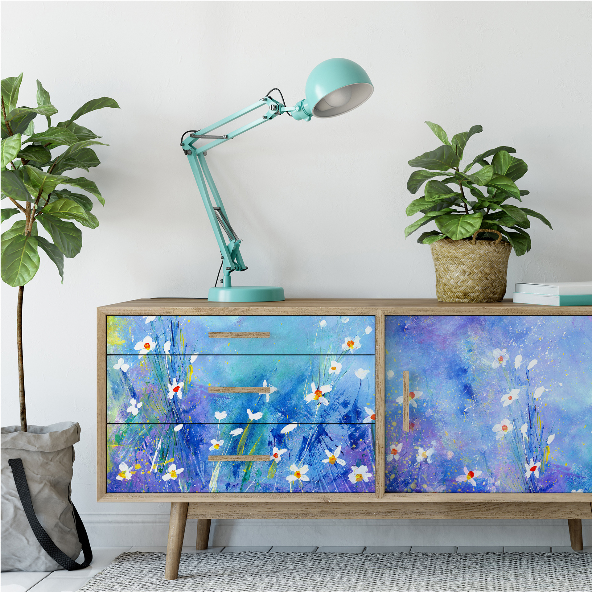 Wallprint Niksic - Ein Sommer in Blau
