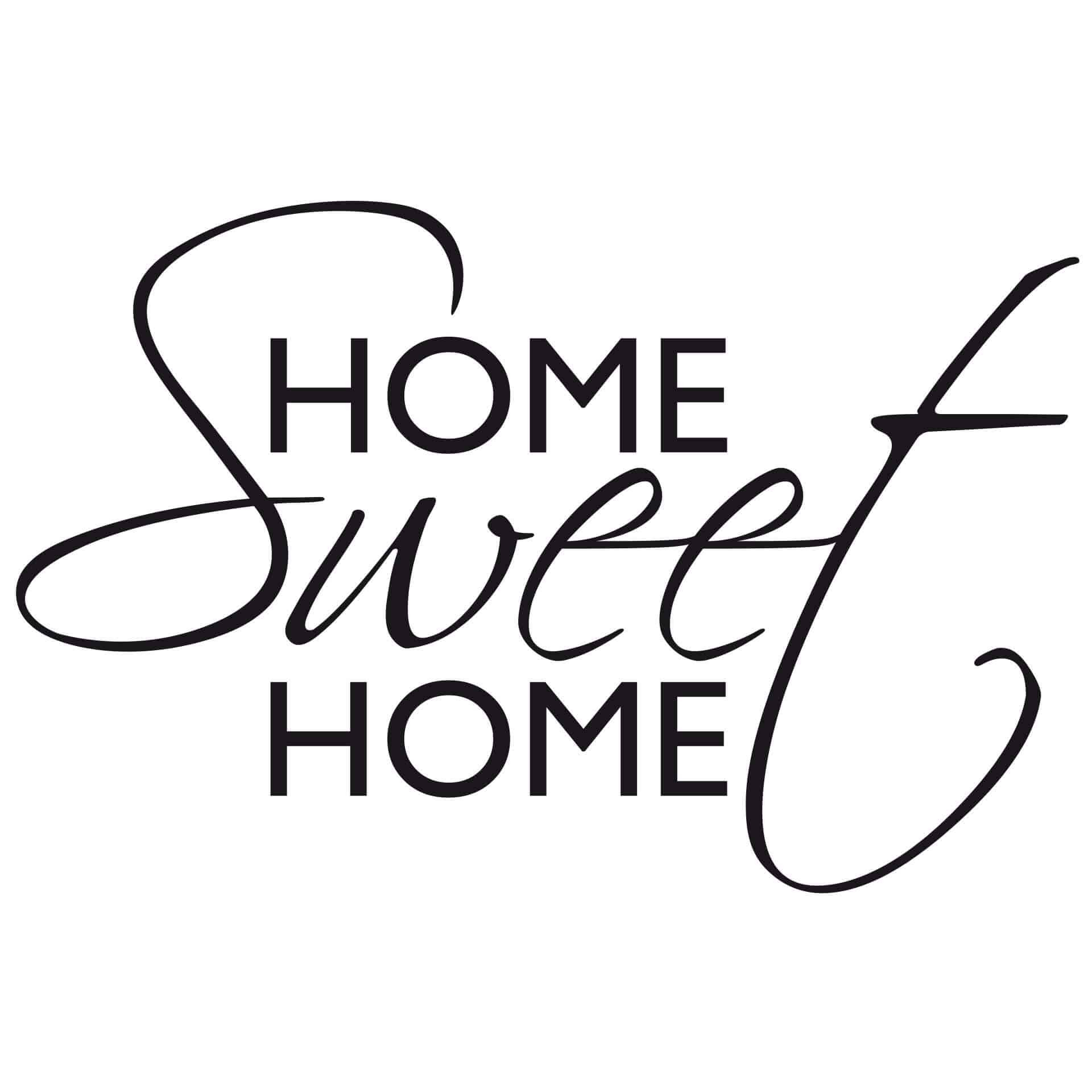 Wallsticker Home Sweet Home 1