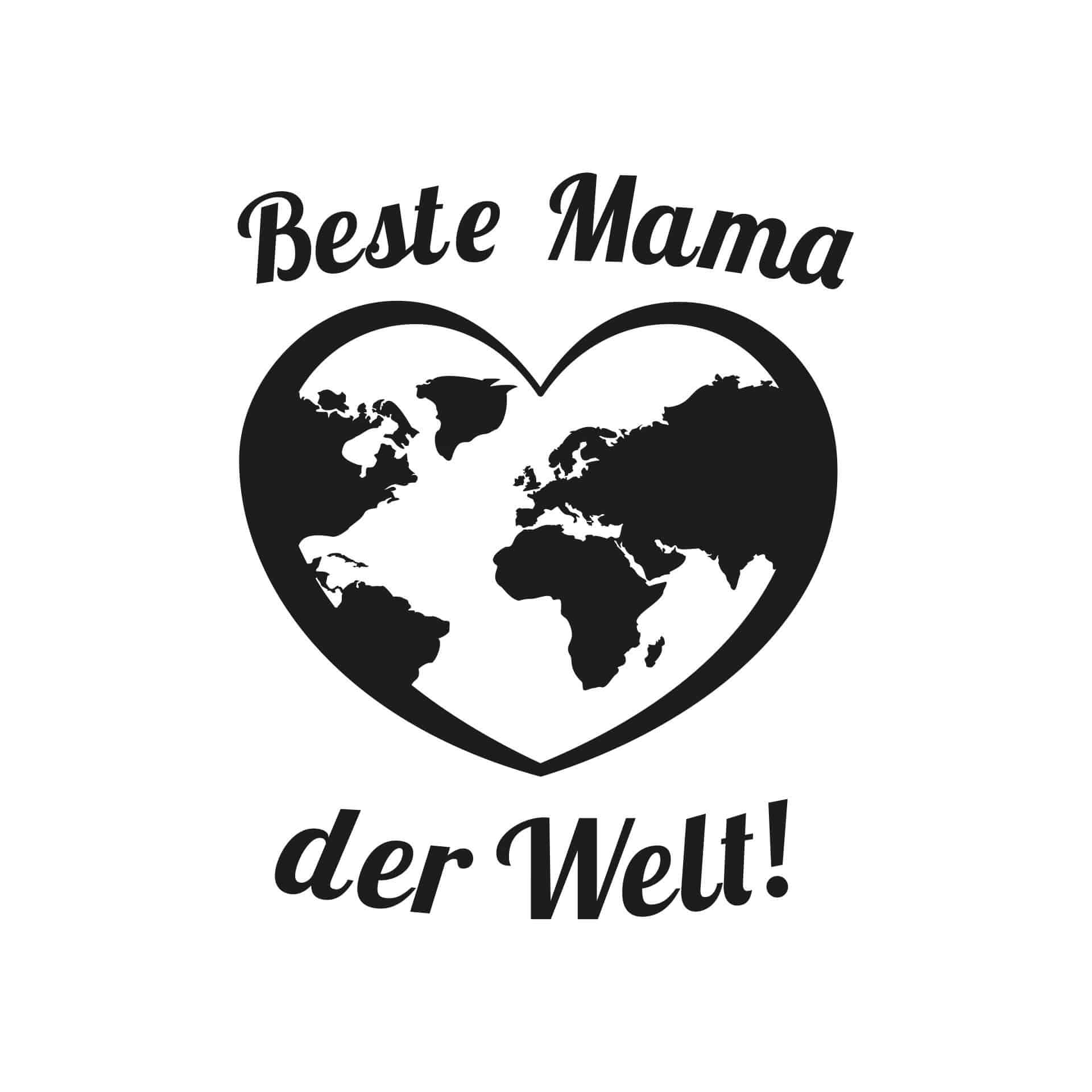 Wandtattoo Beste Mama der Welt