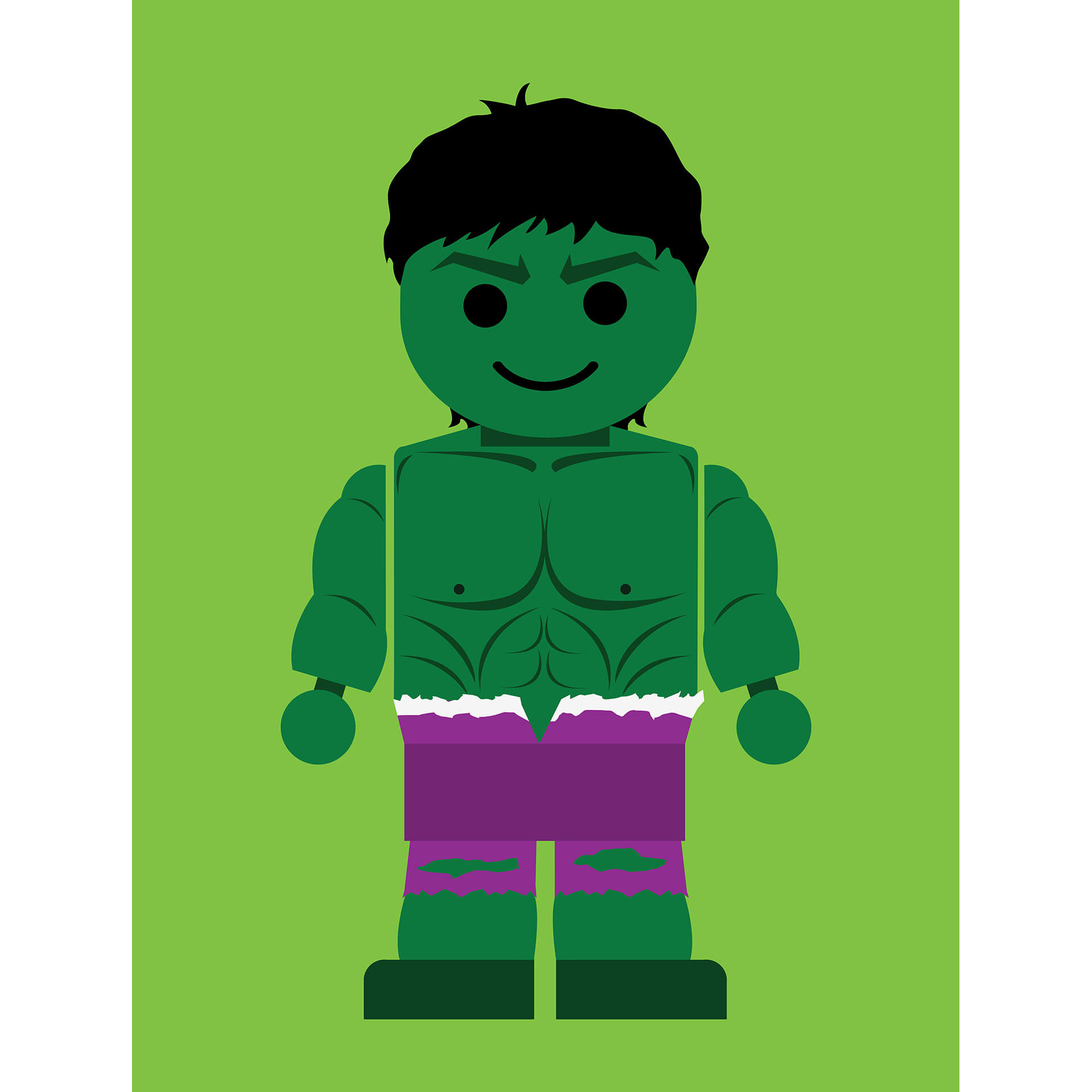 Fotobehang Gomes - the Hulk