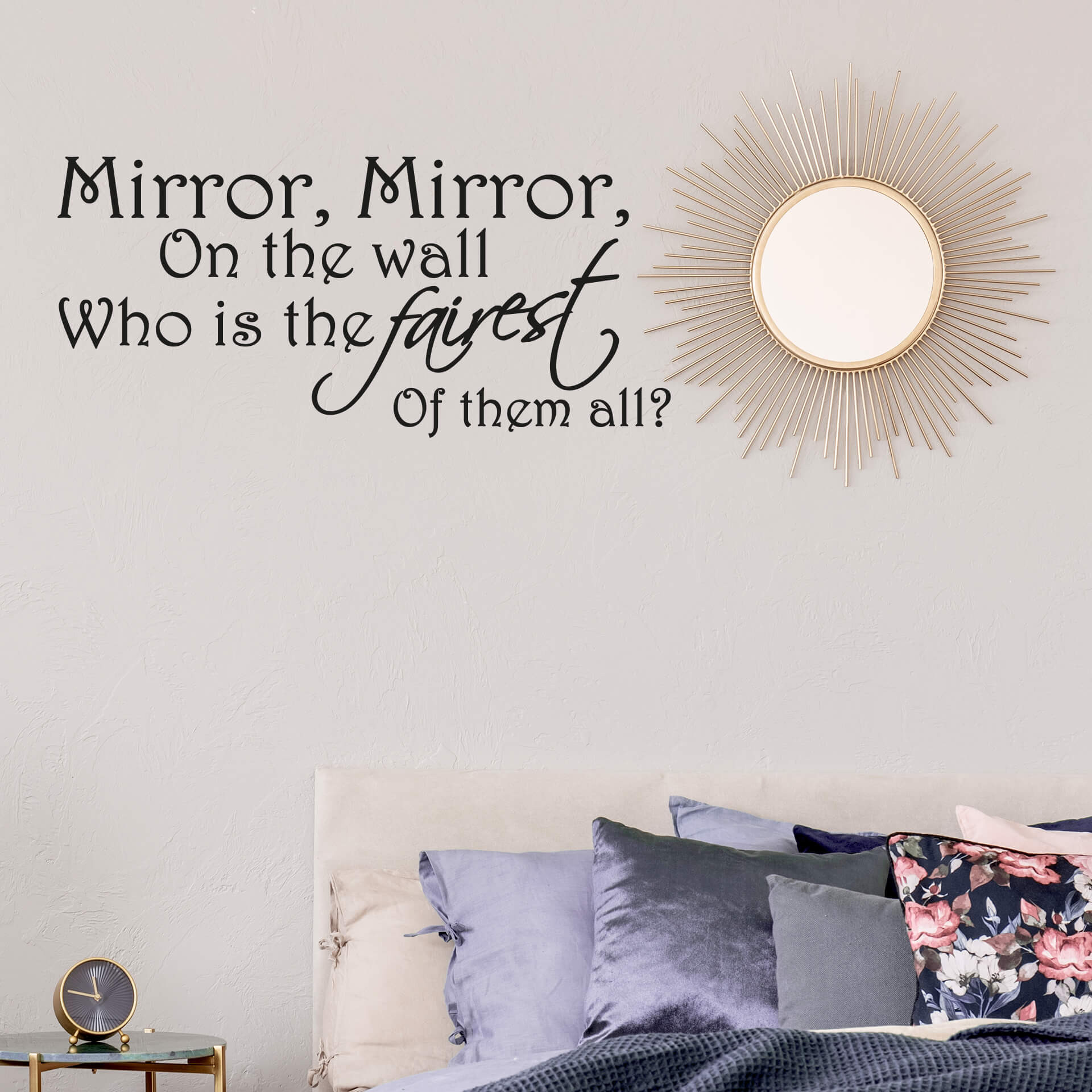 Wallsticker Mirror Mirror on the Wall