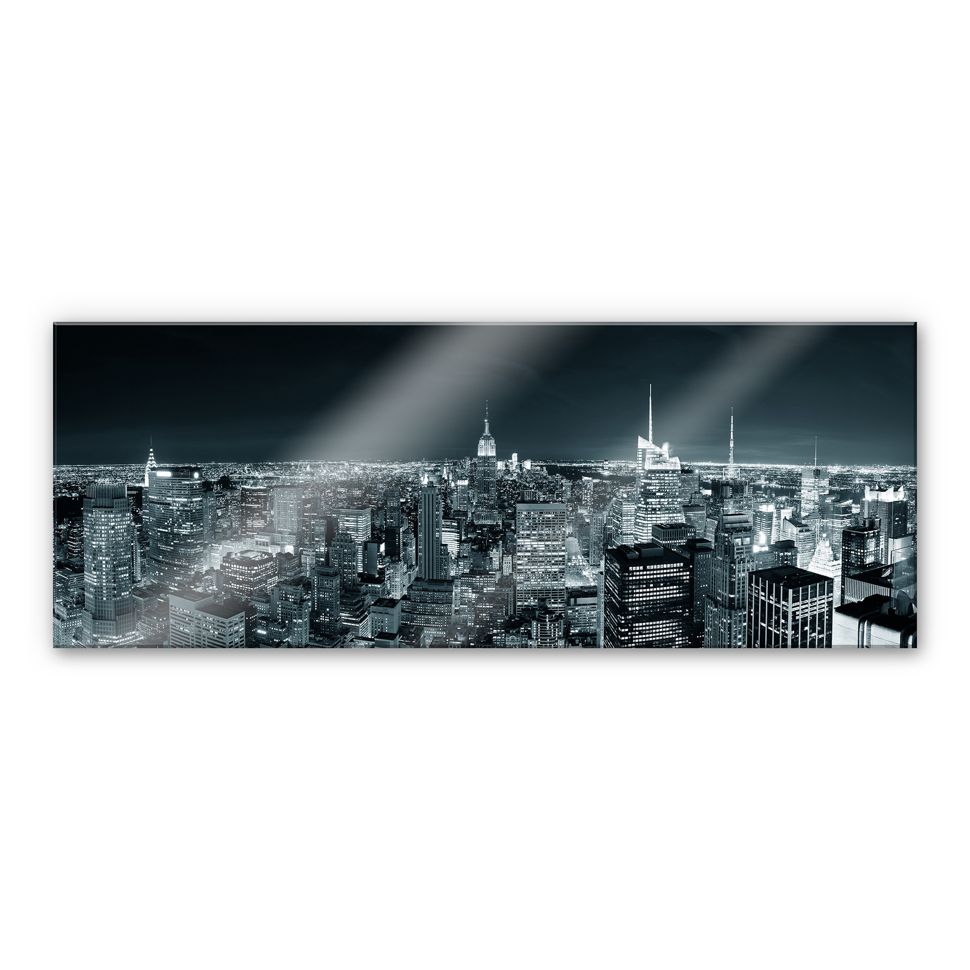 XXL Wandbild New York at Night 2 - Panorama