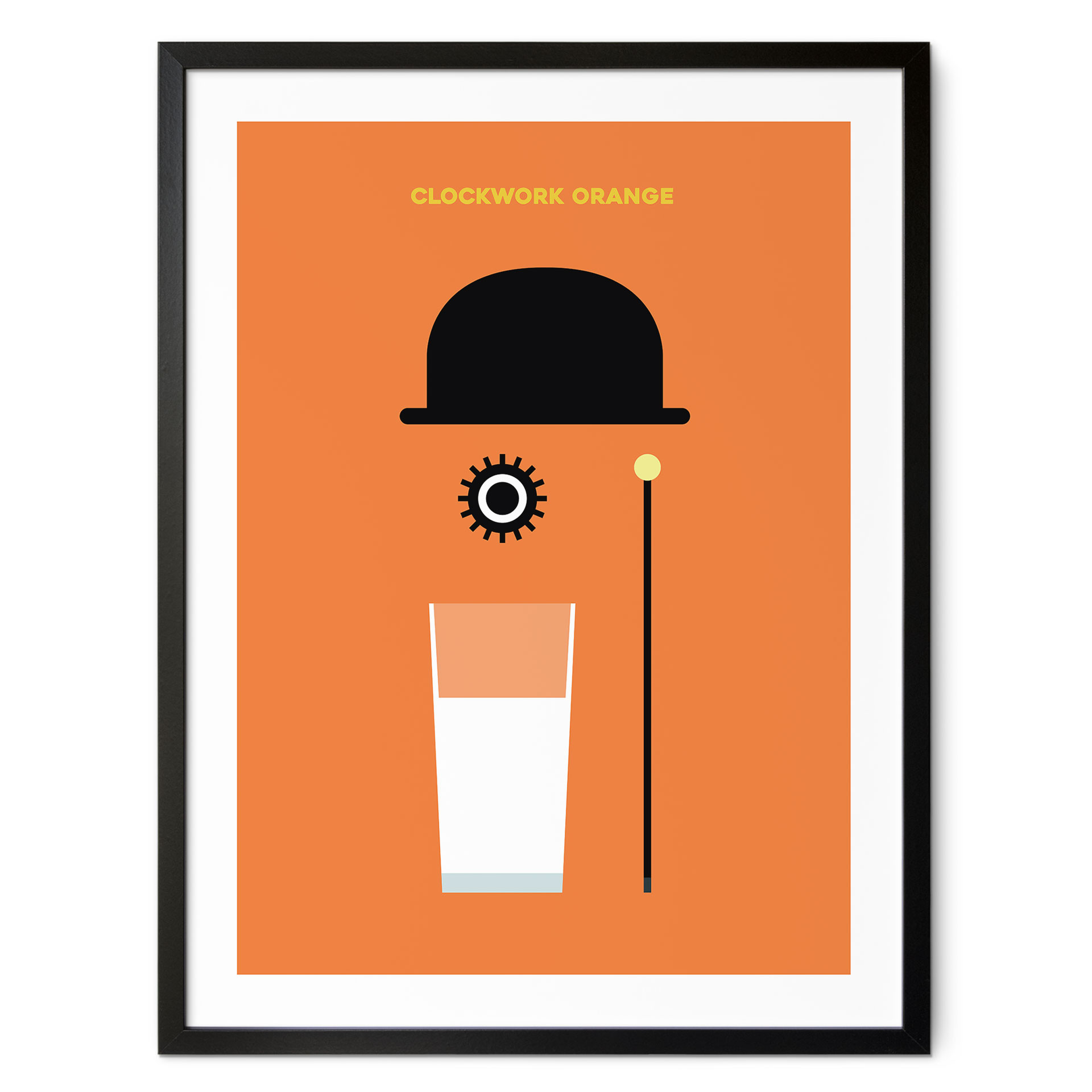 Poster Inspiriert vom Film "Clockwork Orange" - Gomes