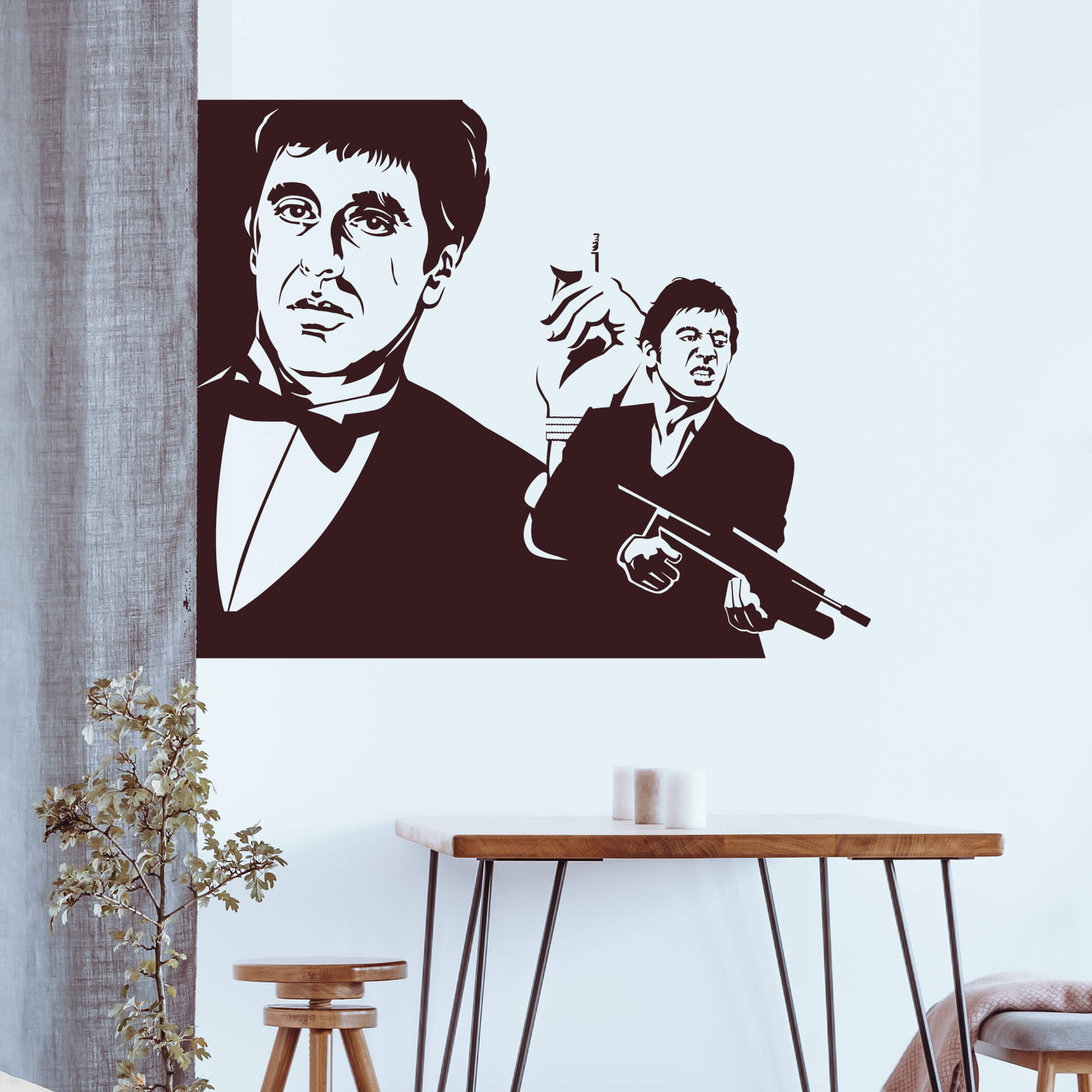 Wallsticker Scarface